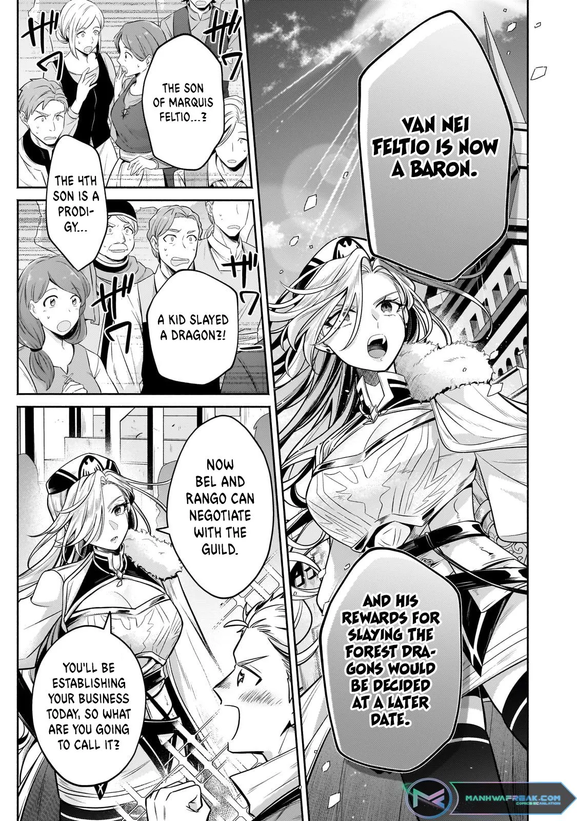 Okiraku Ryoushu no Tanoshii Ryouchi Bouei Chapter 24.2 page 5 - 