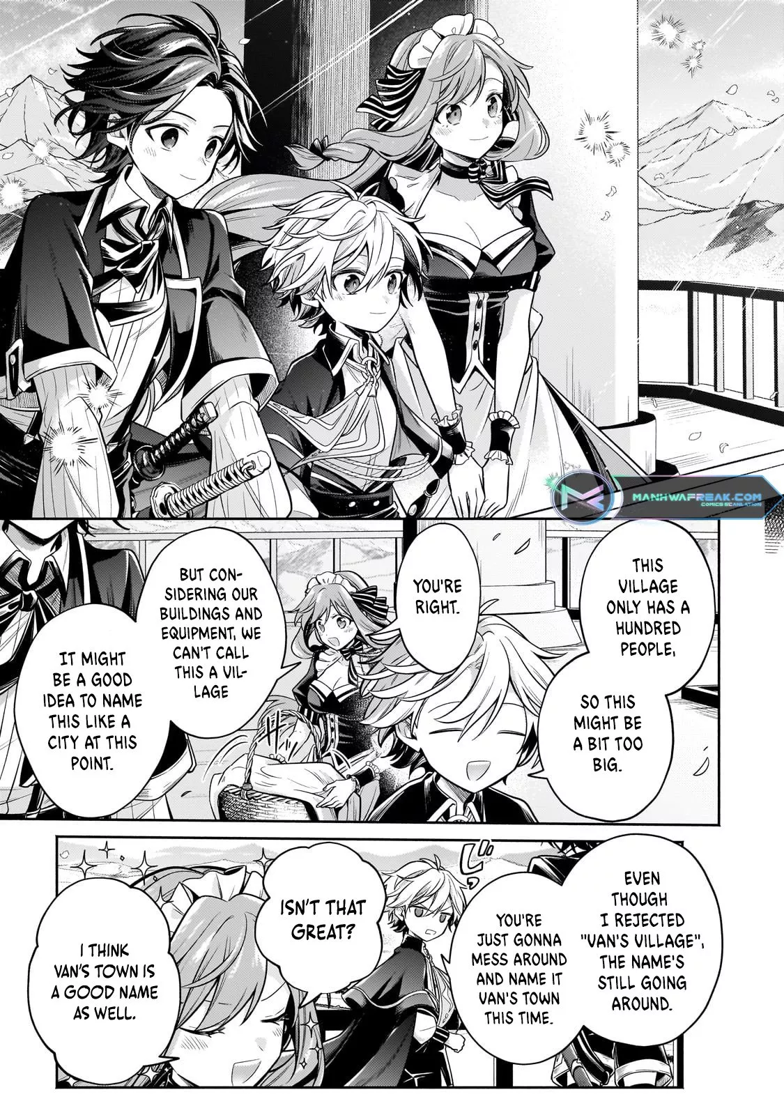 Okiraku Ryoushu no Tanoshii Ryouchi Bouei Chapter 24.3 page 2 - 