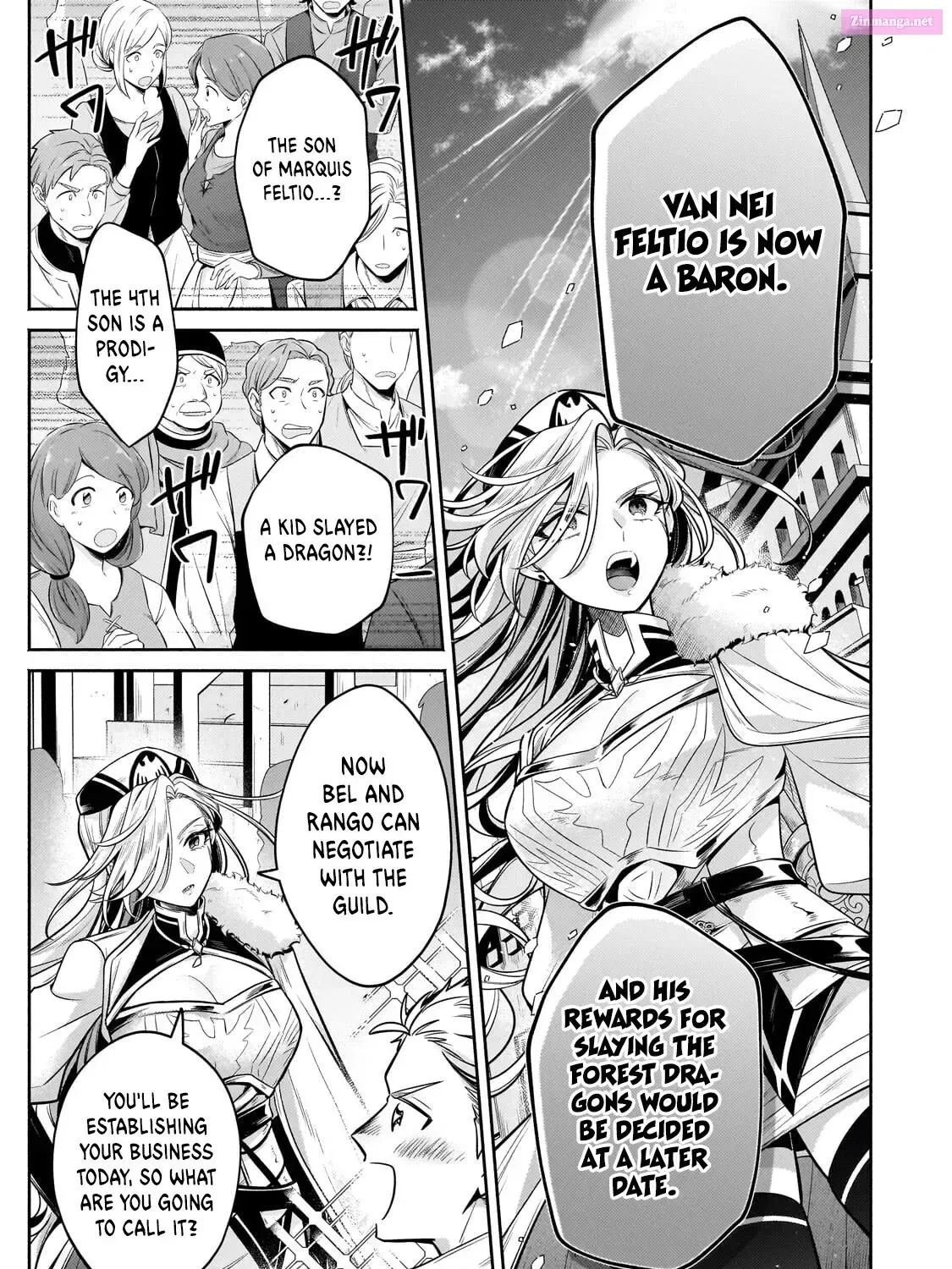 Okiraku Ryoushu no Tanoshii Ryouchi Bouei Chapter 24 page 35 - 