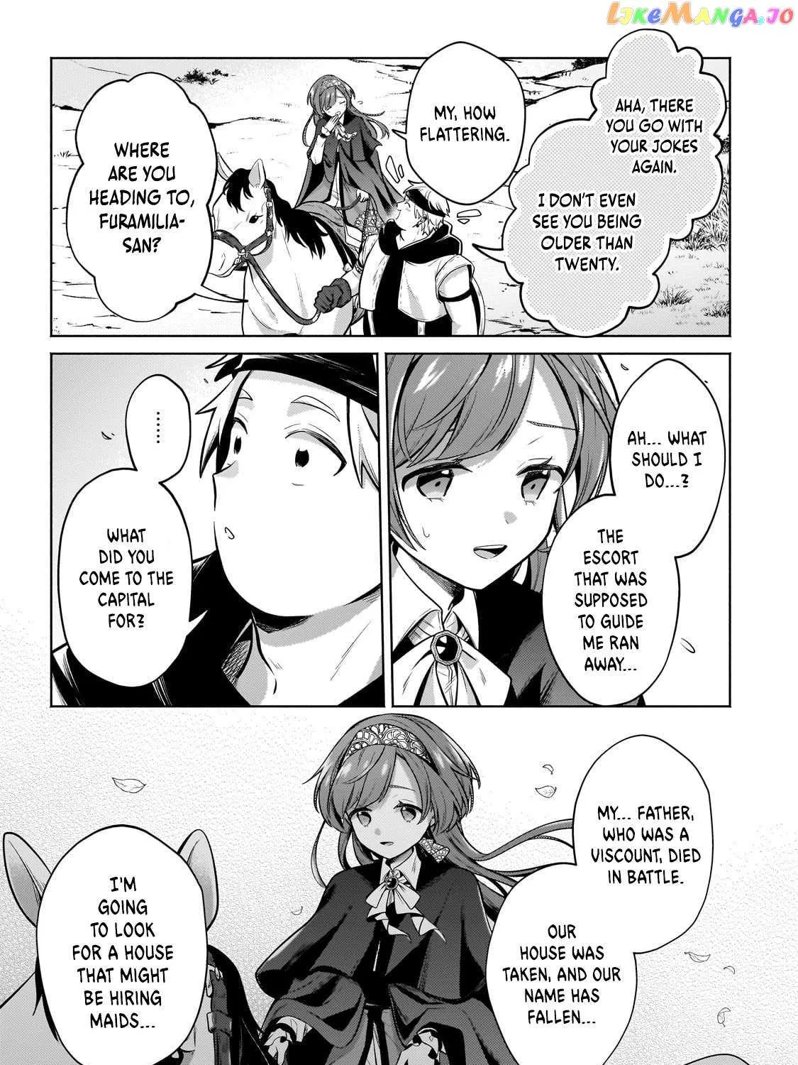Okiraku Ryoushu no Tanoshii Ryouchi Bouei Chapter 26.1 page 17 - 