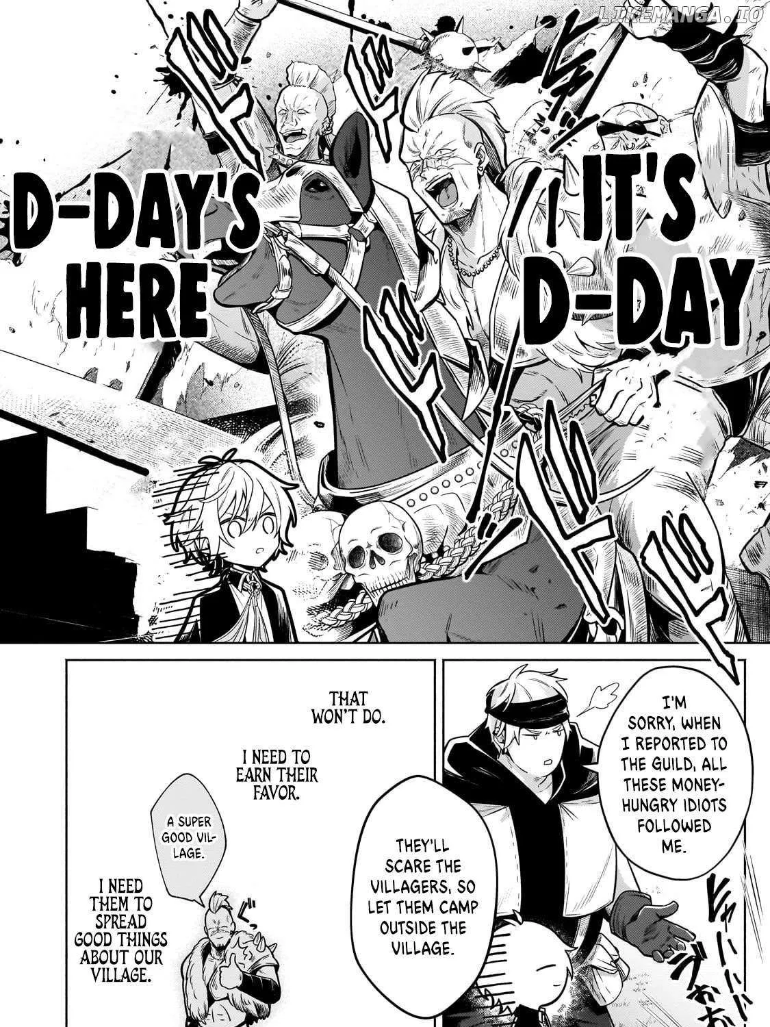 Okiraku Ryoushu no Tanoshii Ryouchi Bouei Chapter 27.1 page 22 - 