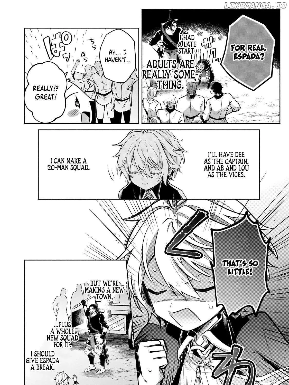 Okiraku Ryoushu no Tanoshii Ryouchi Bouei Chapter 27.1 page 10 - 