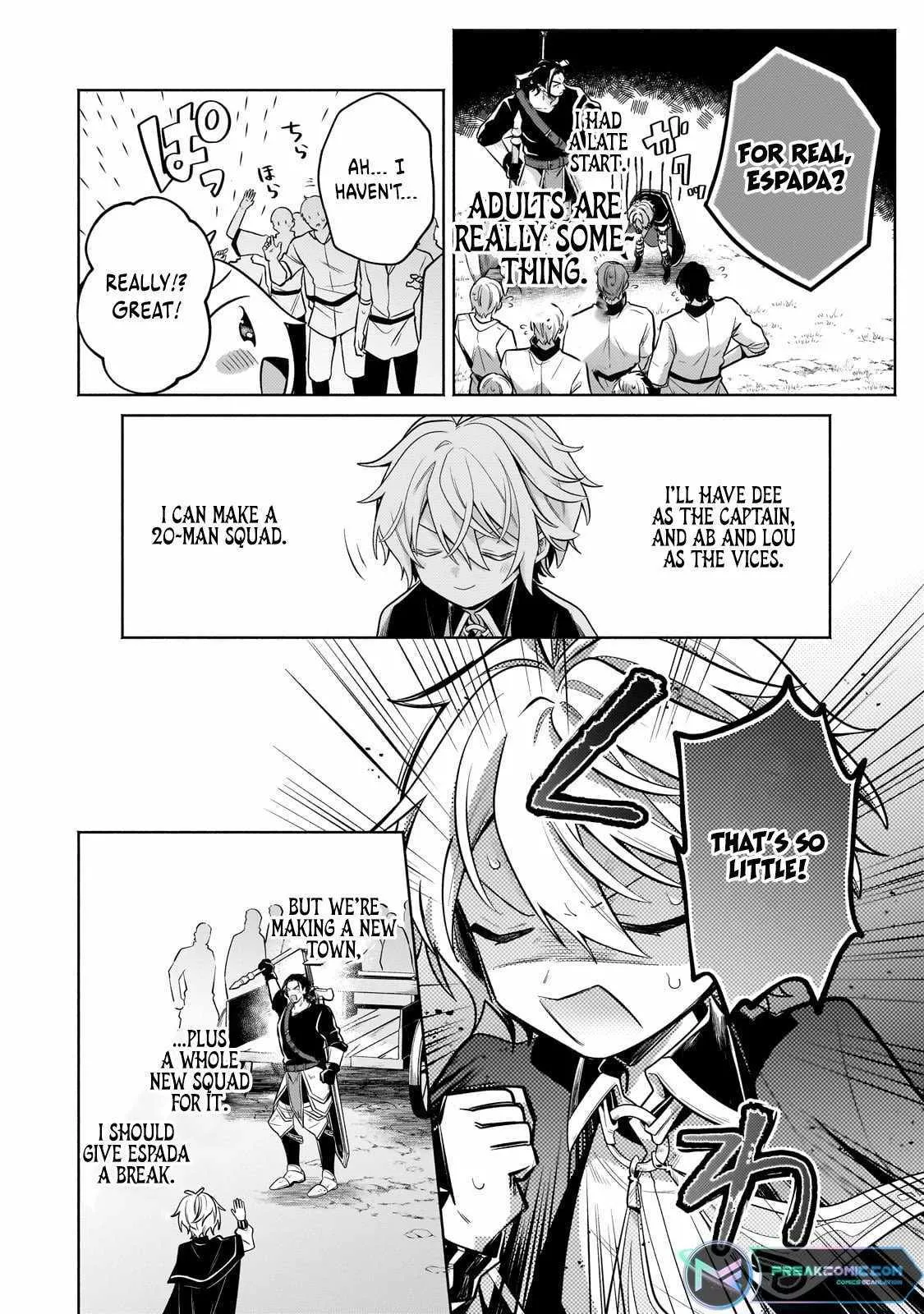 Okiraku Ryoushu no Tanoshii Ryouchi Bouei Chapter 27 page 4 - 