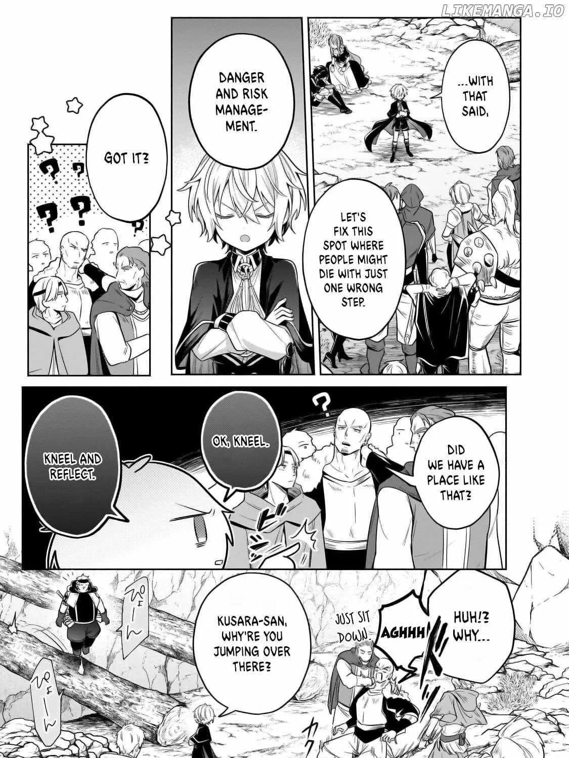 Okiraku Ryoushu no Tanoshii Ryouchi Bouei Chapter 28.1 page 22 - 