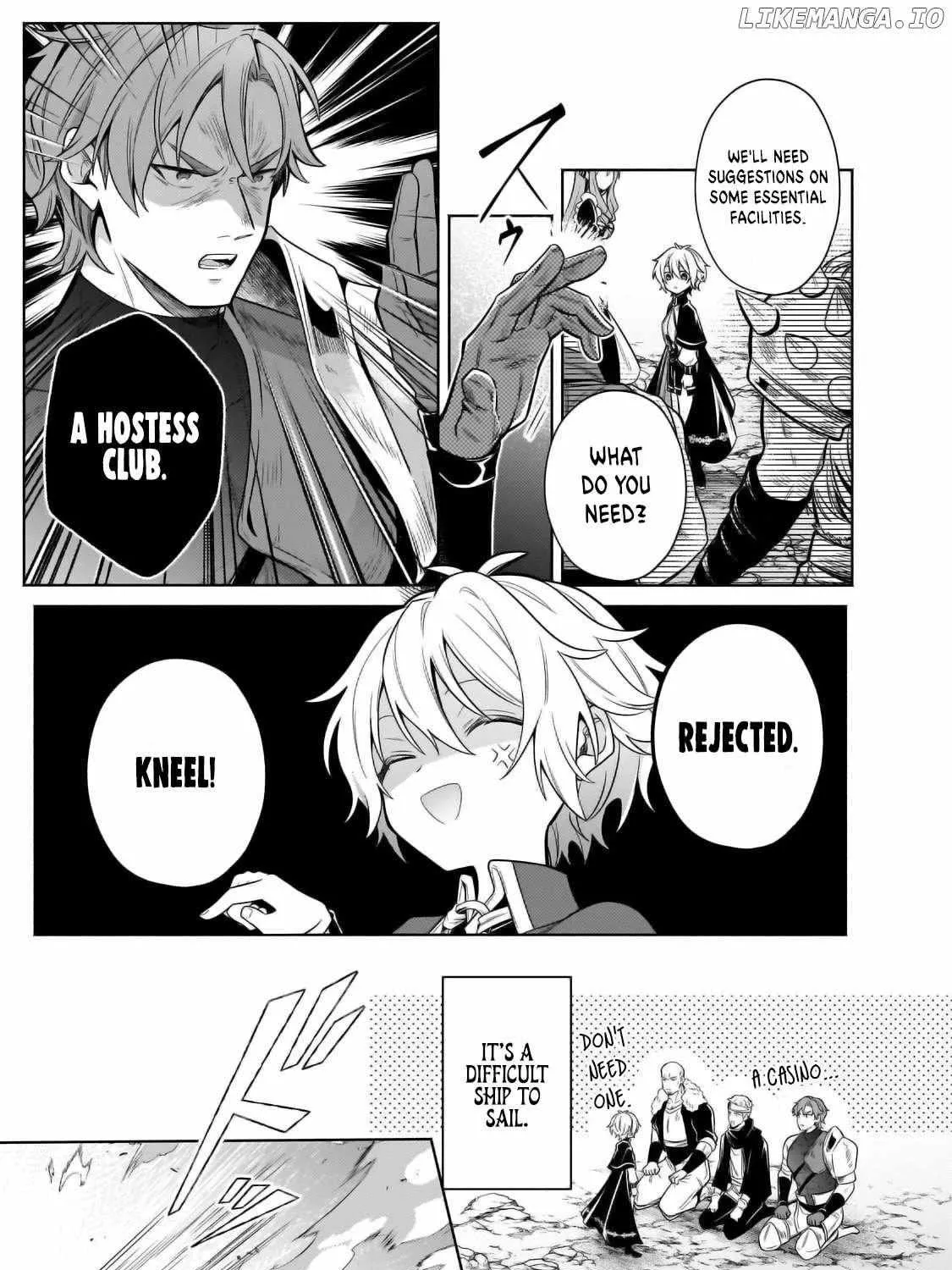 Okiraku Ryoushu no Tanoshii Ryouchi Bouei Chapter 28.1 page 30 - 