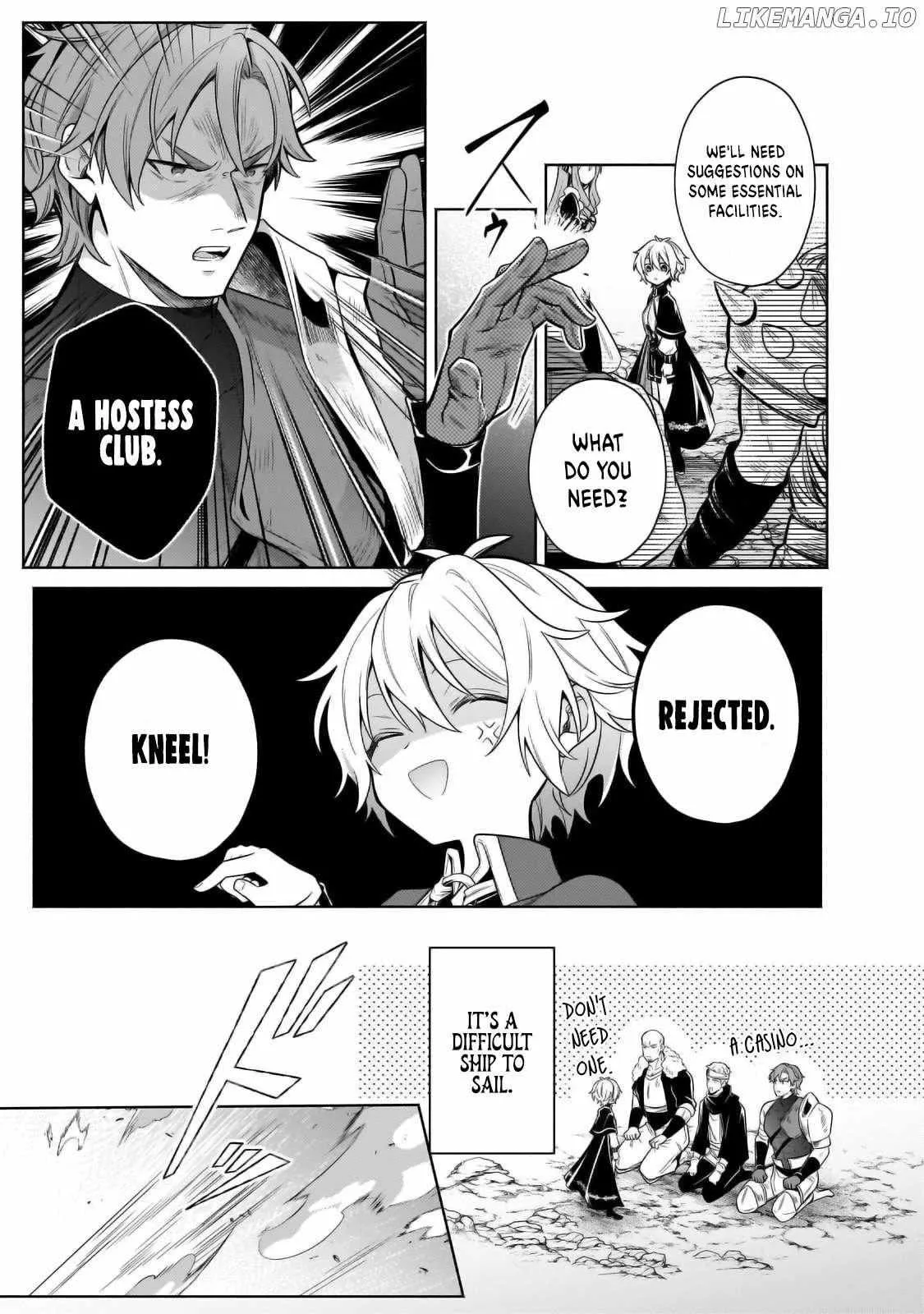 Okiraku Ryoushu no Tanoshii Ryouchi Bouei Chapter 28 page 15 - 
