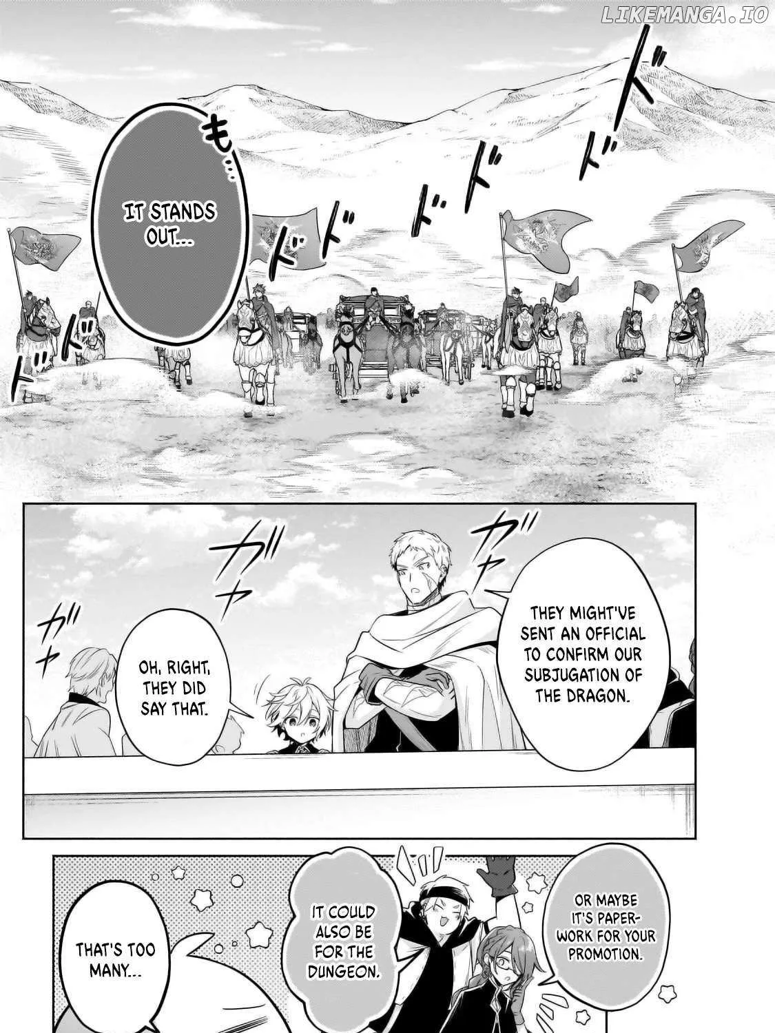 Okiraku Ryoushu no Tanoshii Ryouchi Bouei Chapter 32.2 page 13 - 