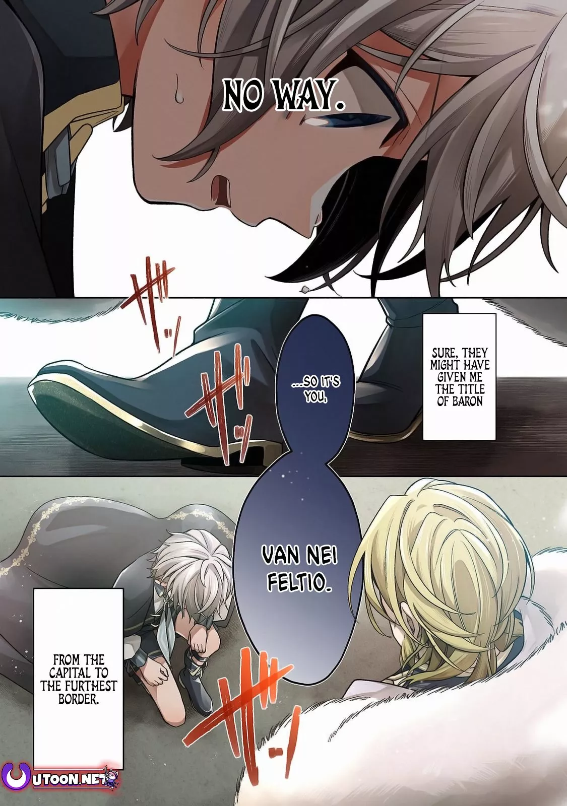Okiraku Ryoushu no Tanoshii Ryouchi Bouei Chapter 32 page 1 - 