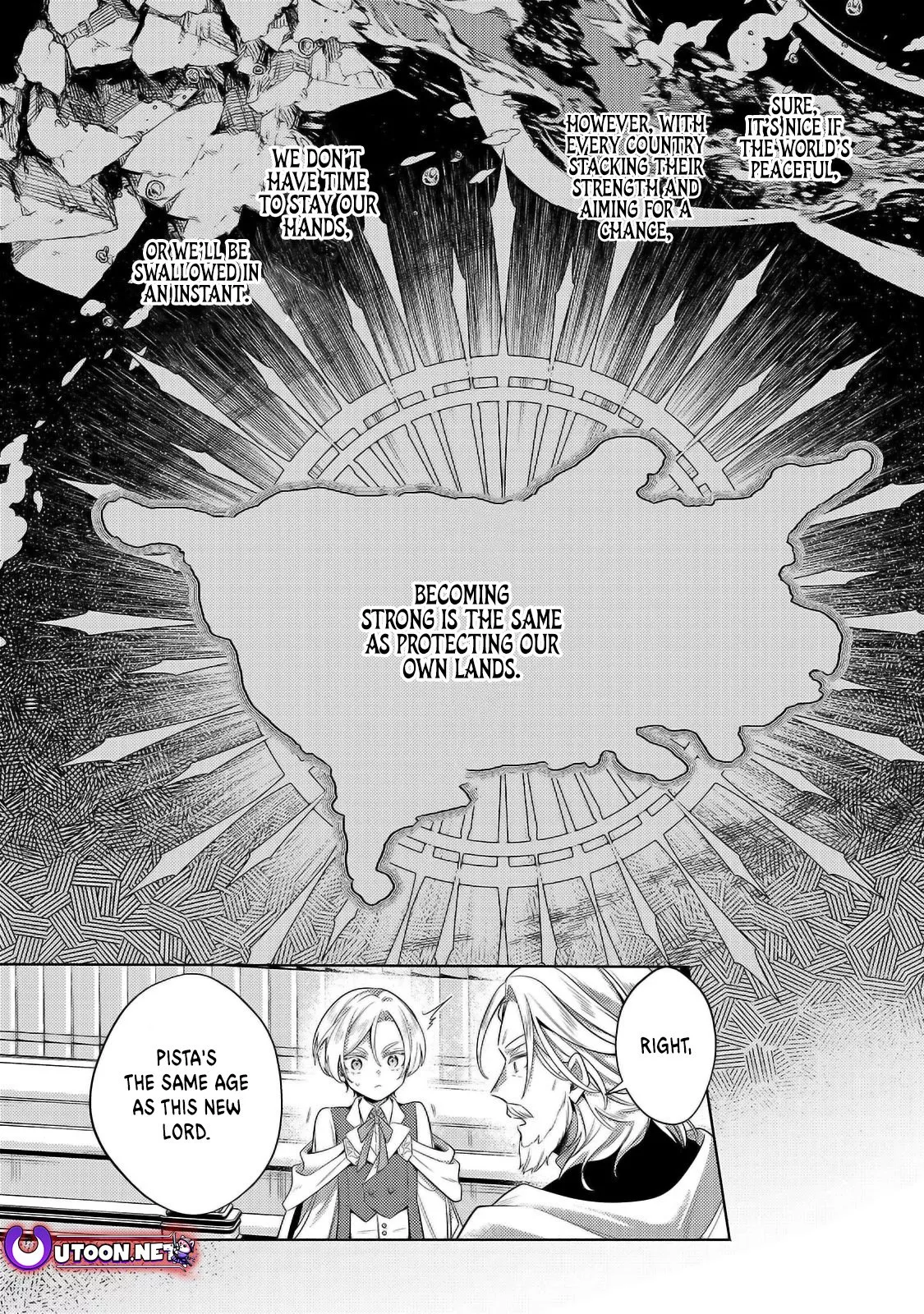 Okiraku Ryoushu no Tanoshii Ryouchi Bouei Chapter 32 page 7 - 