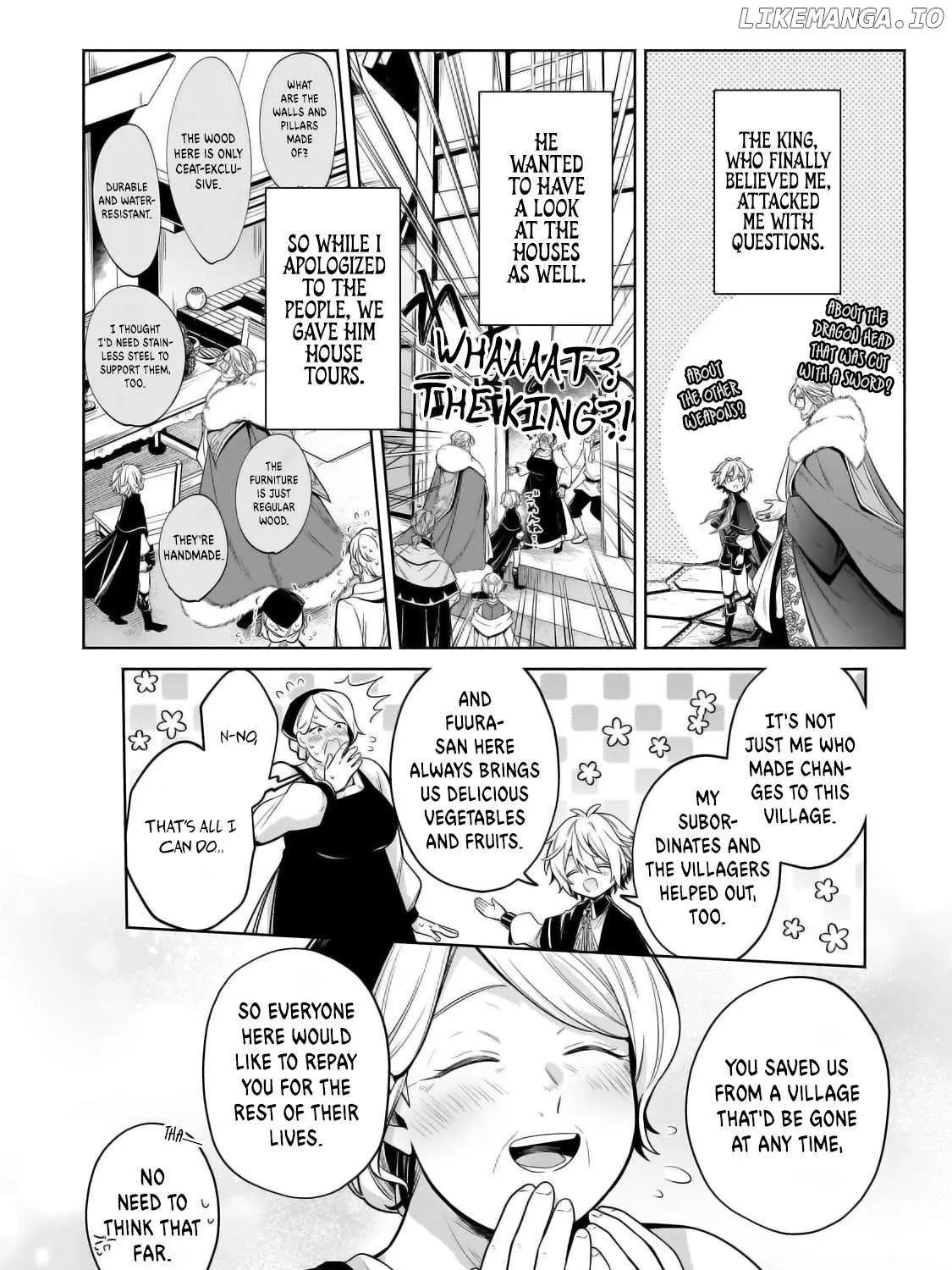 Okiraku Ryoushu no Tanoshii Ryouchi Bouei Chapter 33.1 page 21 - 