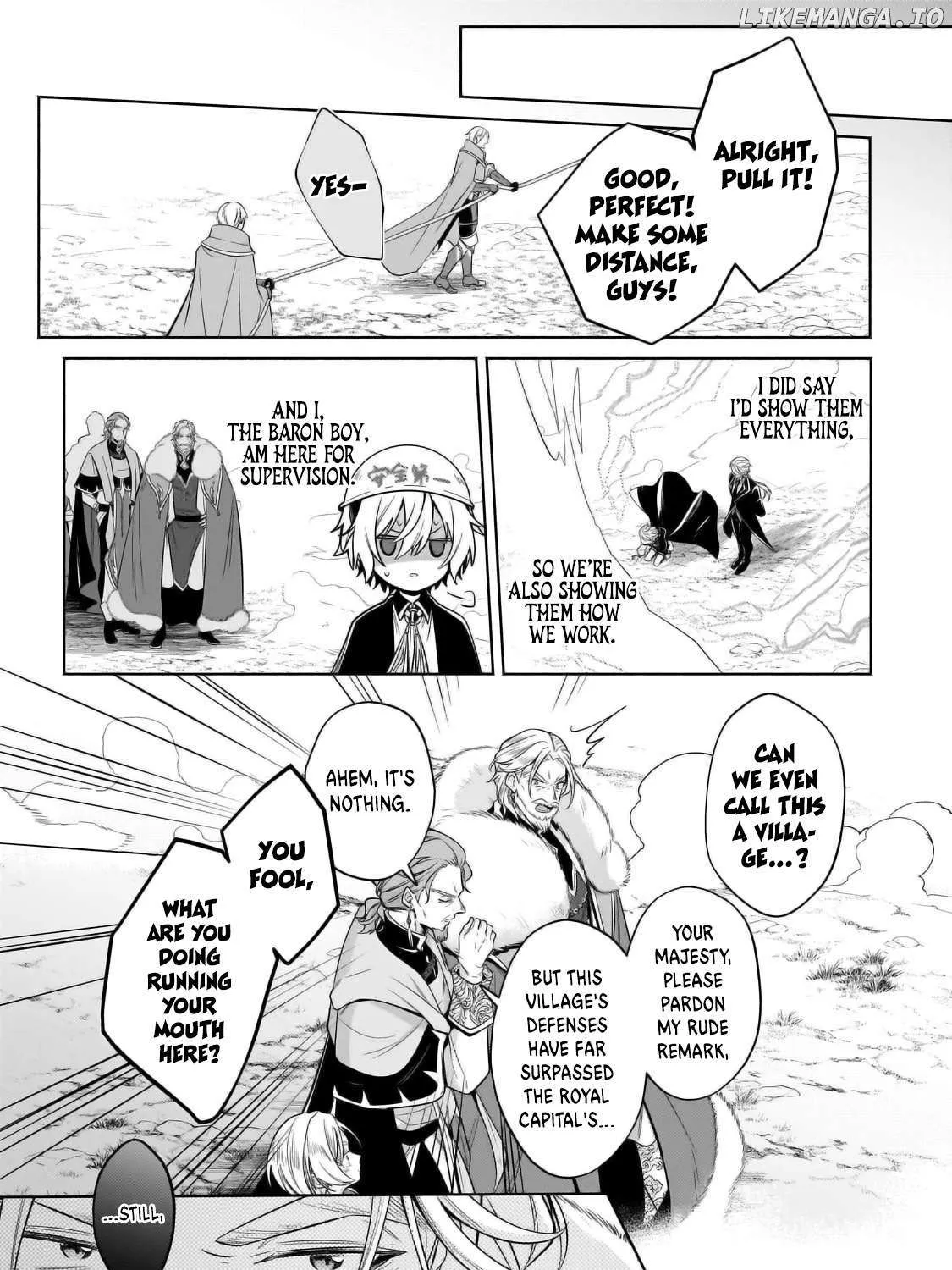 Okiraku Ryoushu no Tanoshii Ryouchi Bouei Chapter 33.2 page 5 - 