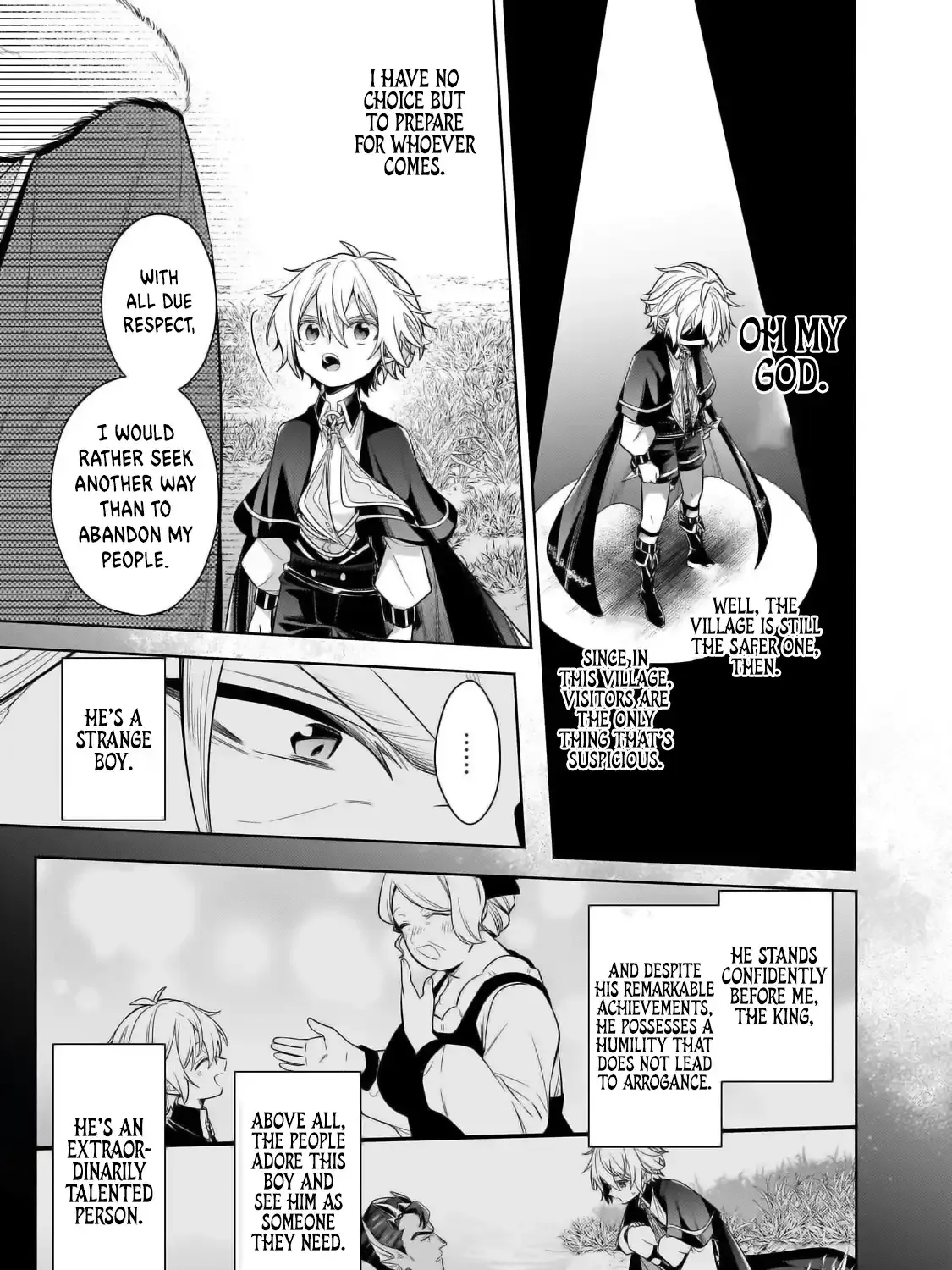 Okiraku Ryoushu no Tanoshii Ryouchi Bouei Chapter 34.1 page 14 - 