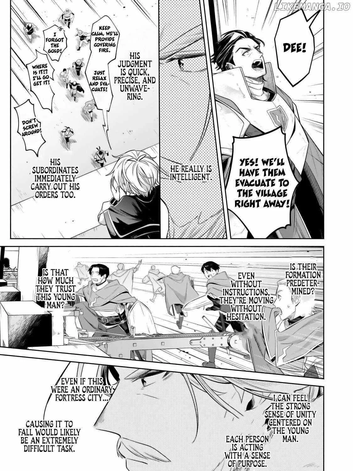 Okiraku Ryoushu no Tanoshii Ryouchi Bouei Chapter 34.2 page 20 - 