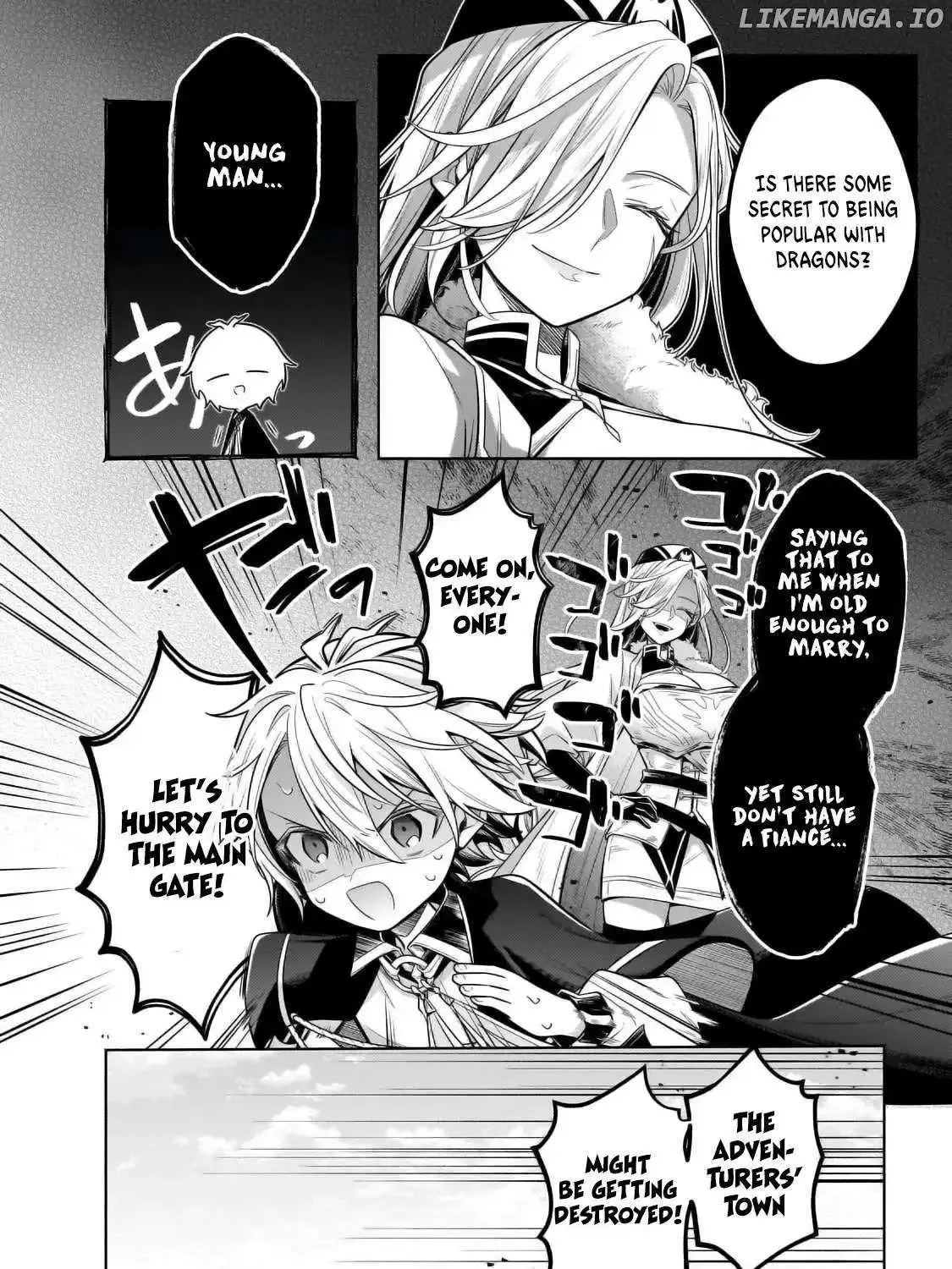 Okiraku Ryoushu no Tanoshii Ryouchi Bouei Chapter 34.2 page 5 - 
