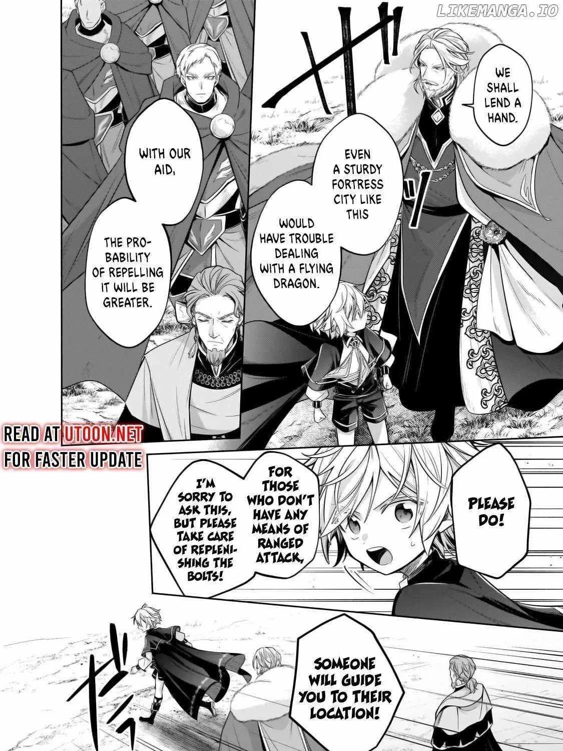 Okiraku Ryoushu no Tanoshii Ryouchi Bouei Chapter 34.2 page 9 - 