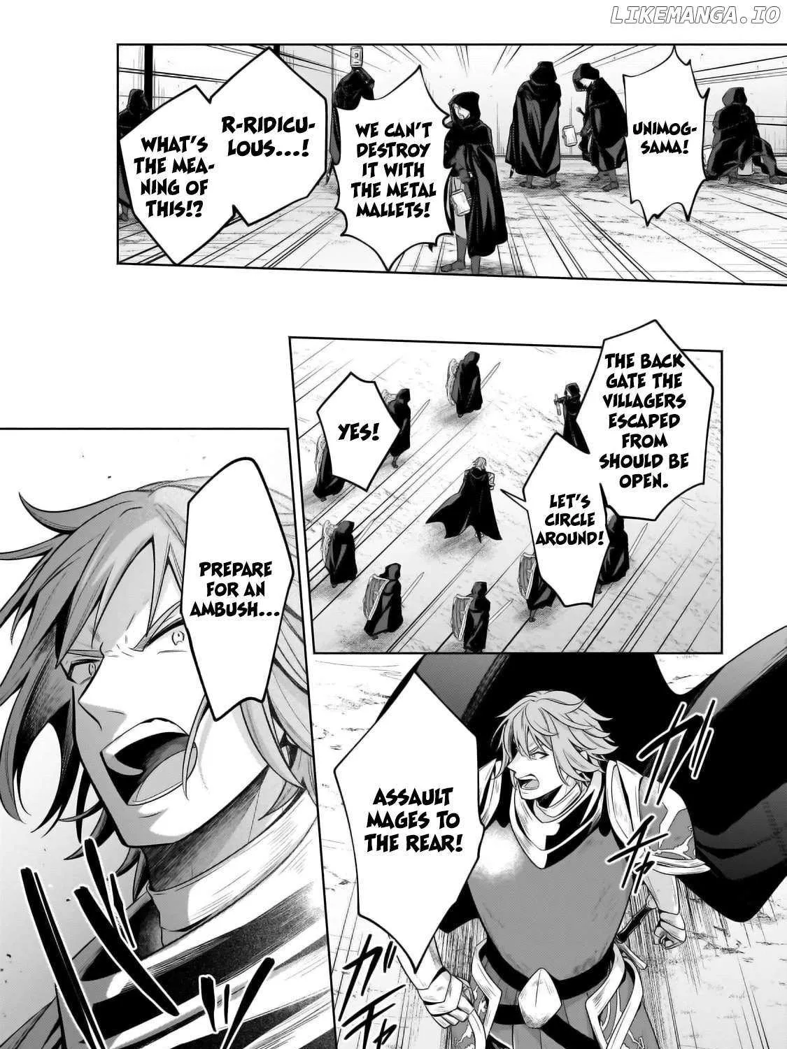 Okiraku Ryoushu no Tanoshii Ryouchi Bouei Chapter 35.1 page 15 - 
