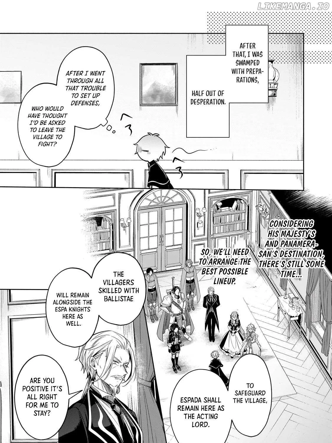 Okiraku Ryoushu no Tanoshii Ryouchi Bouei Chapter 36.2 page 9 - 