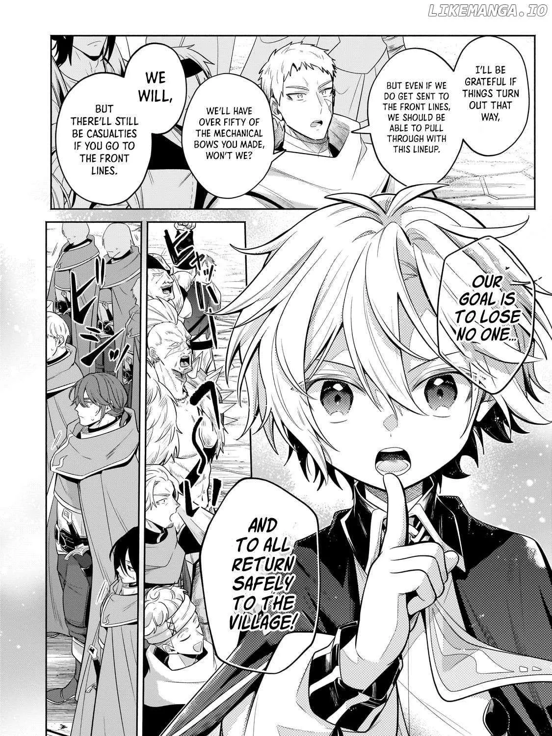 Okiraku Ryoushu no Tanoshii Ryouchi Bouei Chapter 36.3 page 13 - 