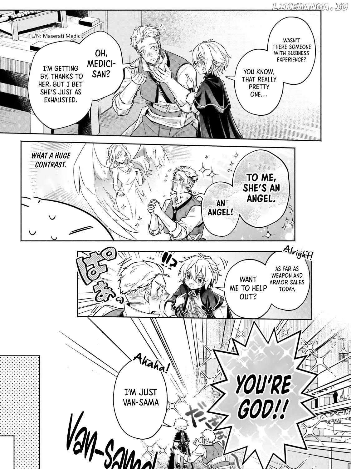 Okiraku Ryoushu no Tanoshii Ryouchi Bouei Chapter 36.3 page 3 - 