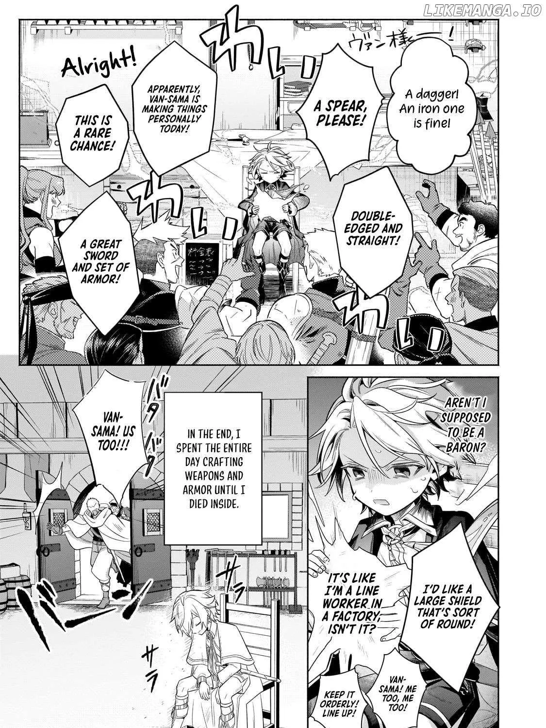 Okiraku Ryoushu no Tanoshii Ryouchi Bouei Chapter 36.3 page 7 - 
