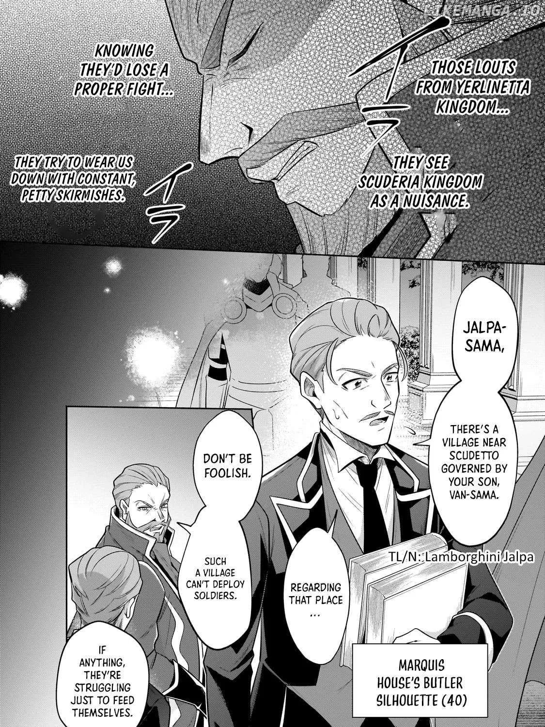 Okiraku Ryoushu no Tanoshii Ryouchi Bouei Chapter 37.1 page 4 - 