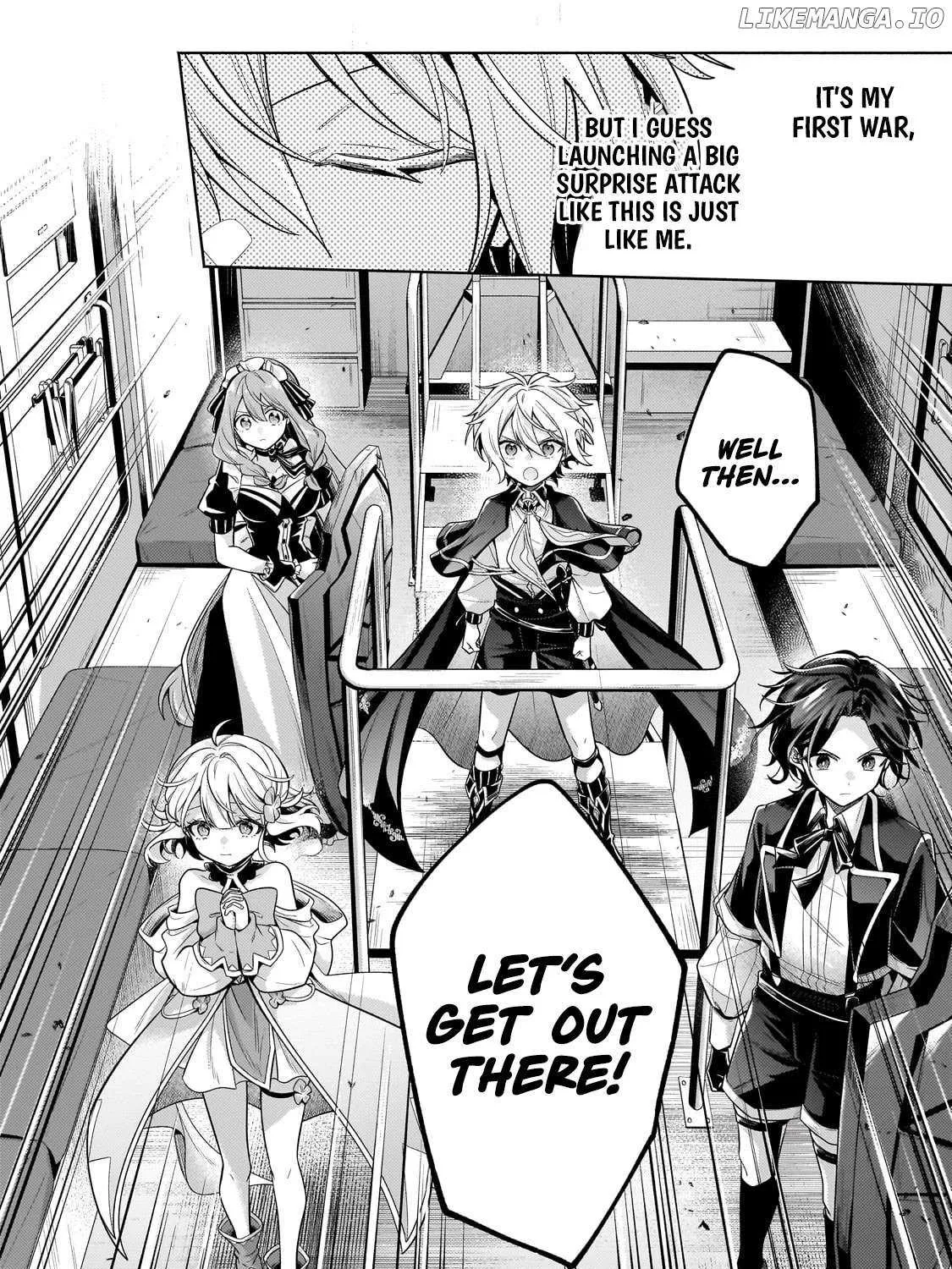 Okiraku Ryoushu no Tanoshii Ryouchi Bouei Chapter 37.2 page 21 - 