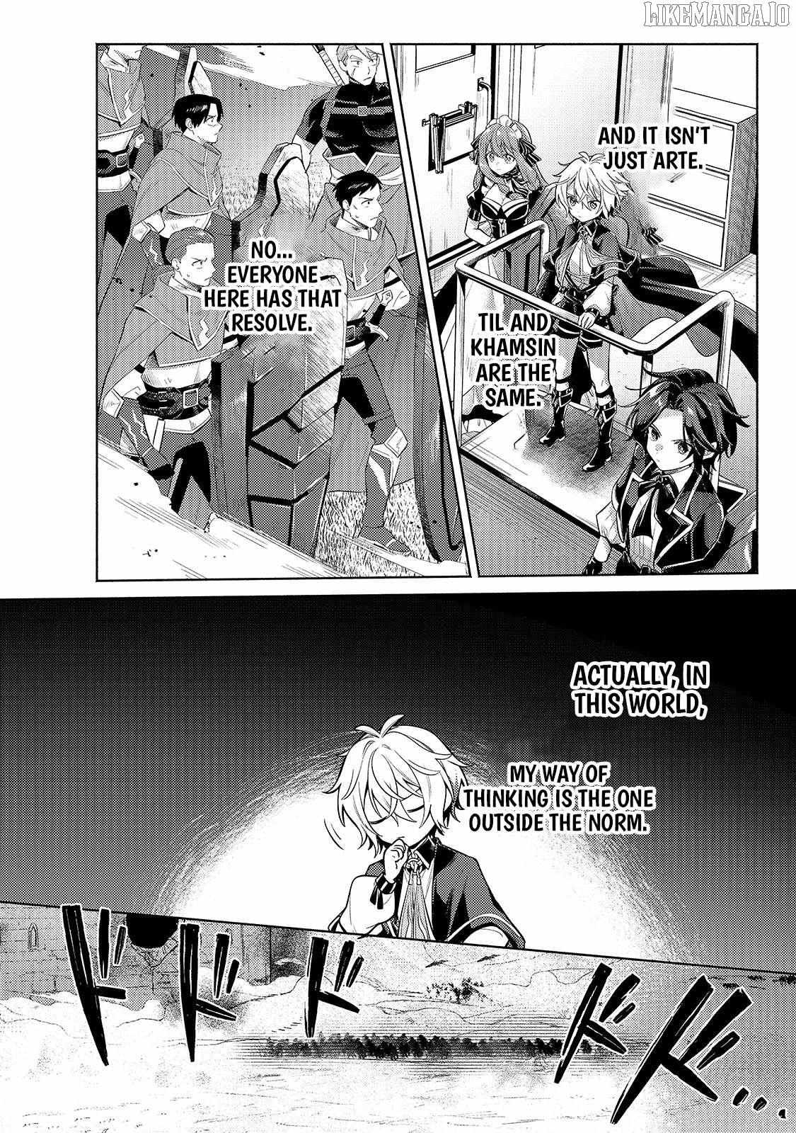Okiraku Ryoushu no Tanoshii Ryouchi Bouei Chapter 39.1 page 10 - 