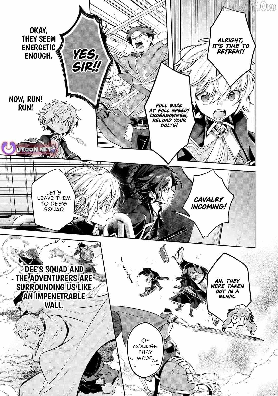 Okiraku Ryoushu no Tanoshii Ryouchi Bouei Chapter 39.2 page 9 - 