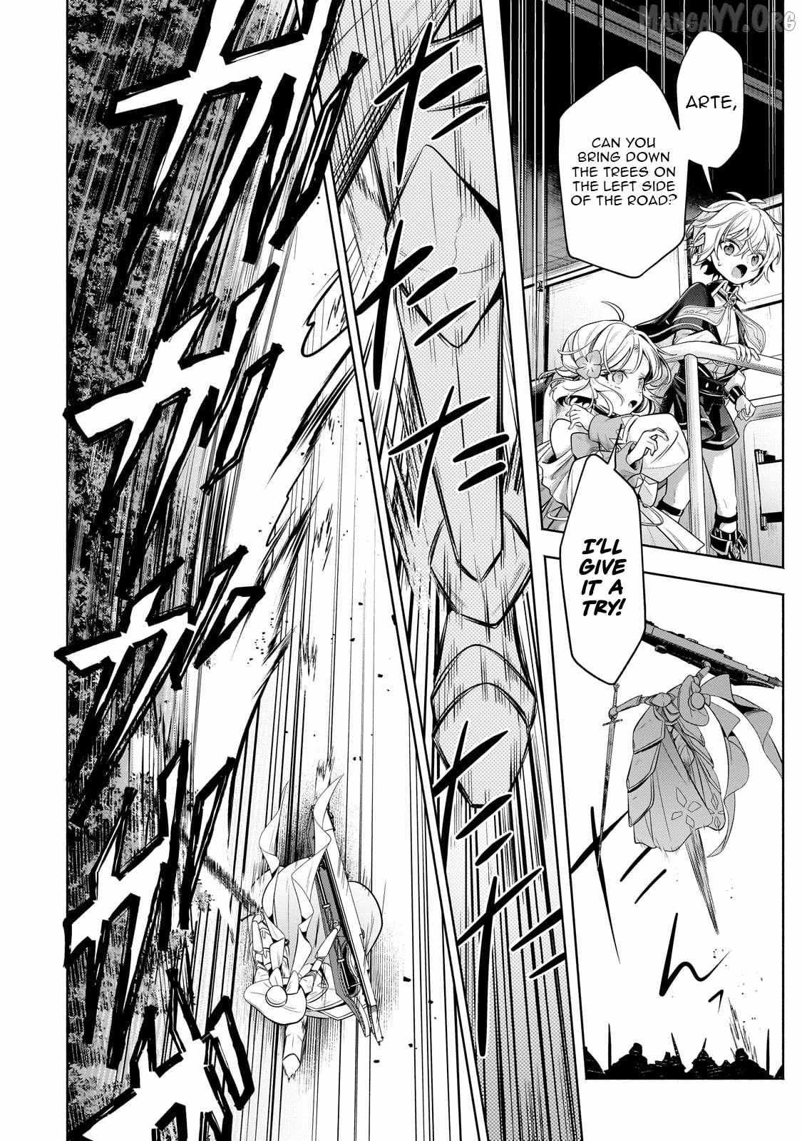 Okiraku Ryoushu no Tanoshii Ryouchi Bouei Chapter 39.2 page 10 - 