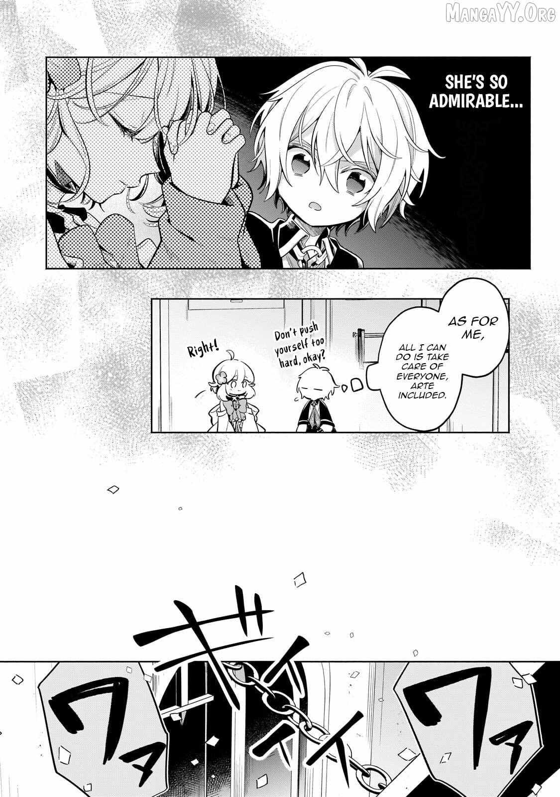 Okiraku Ryoushu no Tanoshii Ryouchi Bouei Chapter 40.1 page 12 - 