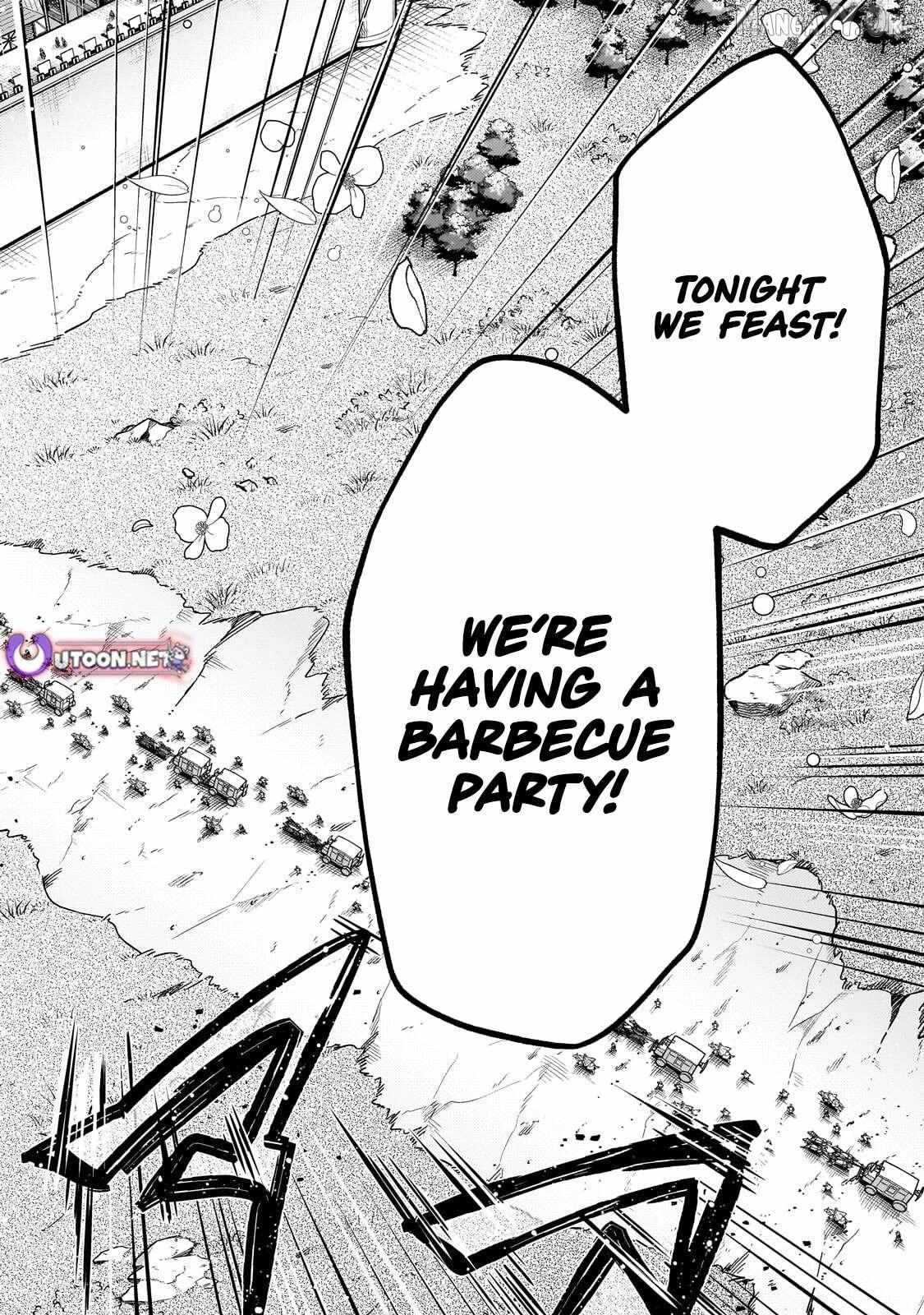Okiraku Ryoushu no Tanoshii Ryouchi Bouei Chapter 40.1 page 6 - 