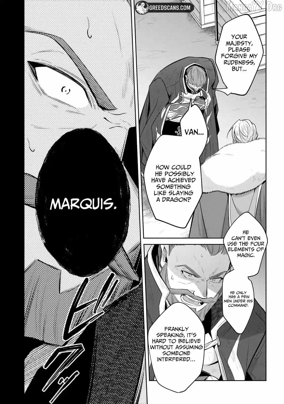 Okiraku Ryoushu no Tanoshii Ryouchi Bouei Chapter 40.2 page 9 - 