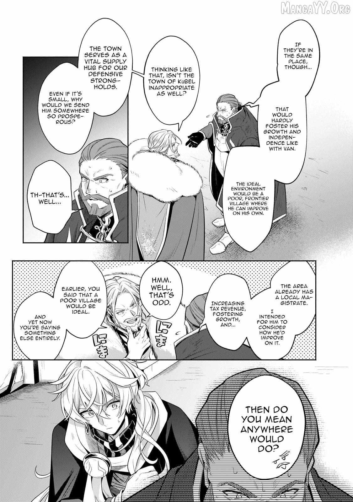 Okiraku Ryoushu no Tanoshii Ryouchi Bouei Chapter 40.3 page 9 - 