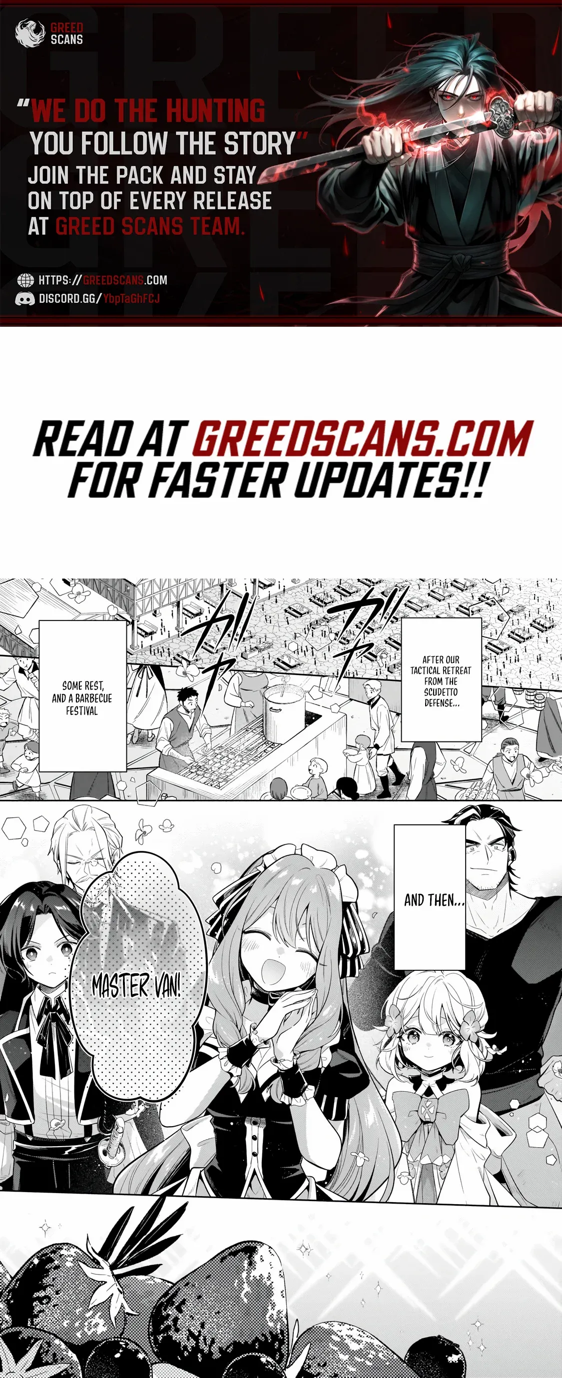 Okiraku Ryoushu no Tanoshii Ryouchi Bouei Chapter 41.1 page 2 - 