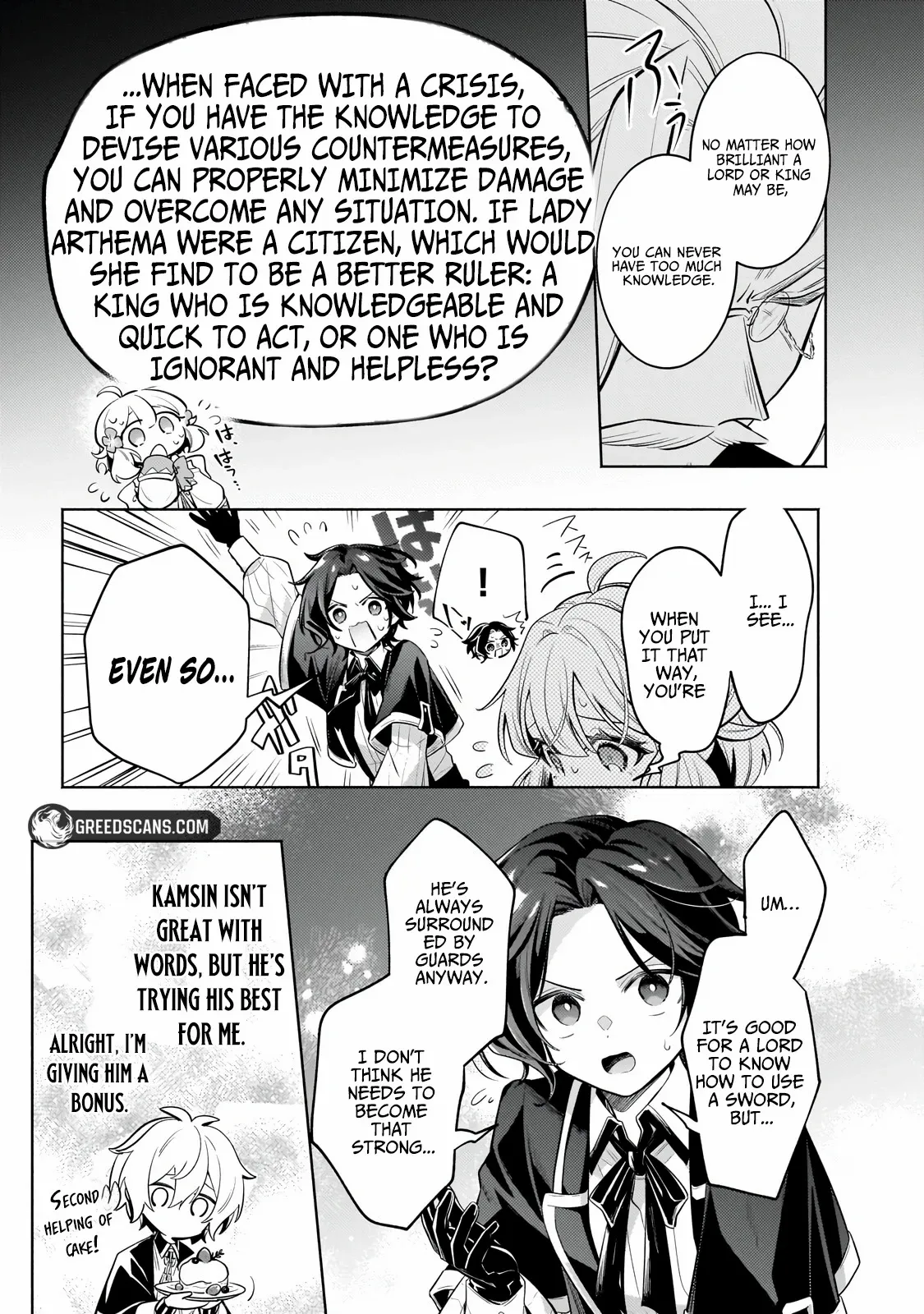 Okiraku Ryoushu no Tanoshii Ryouchi Bouei Chapter 41.1 page 10 - 