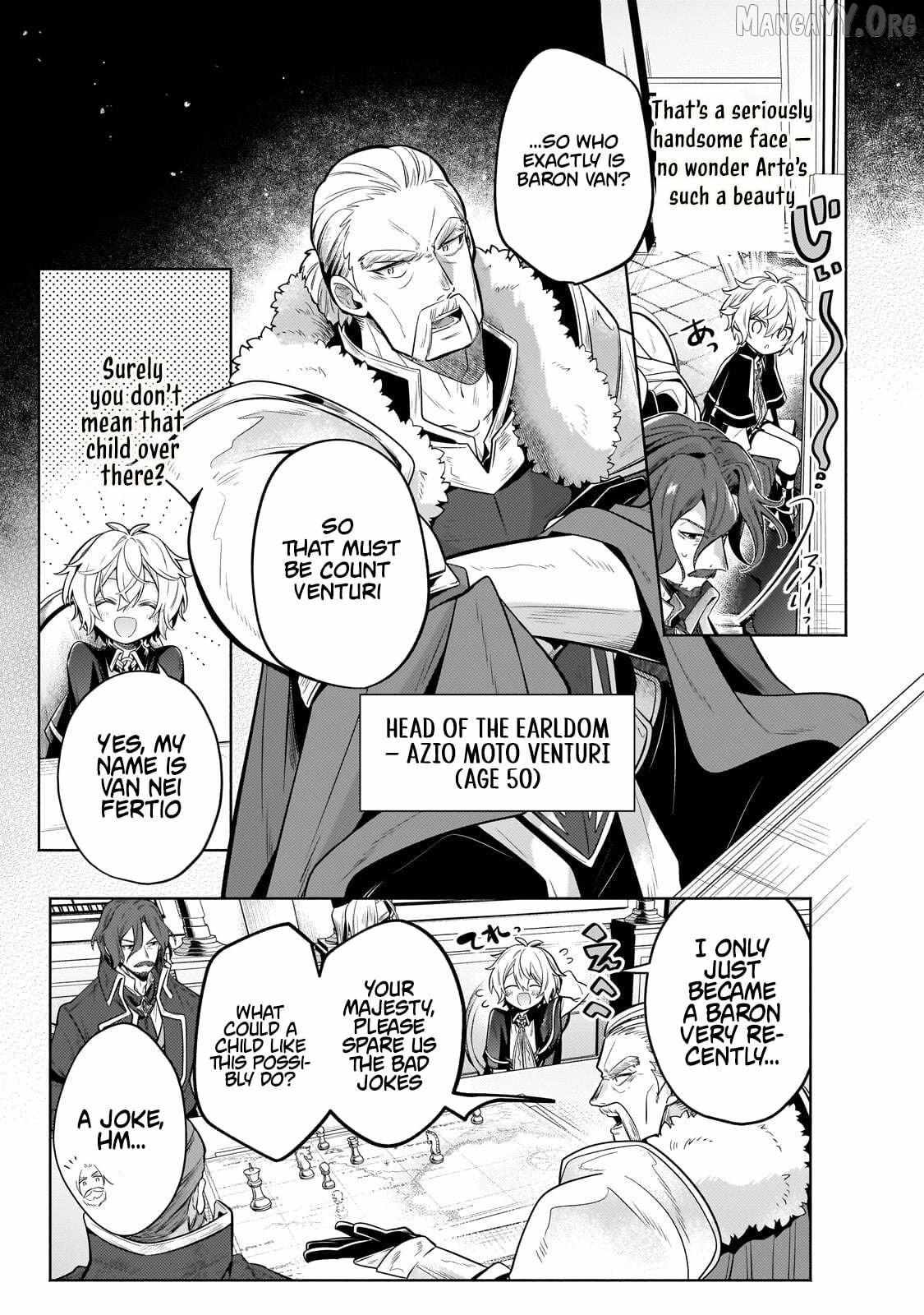Okiraku Ryoushu no Tanoshii Ryouchi Bouei Chapter 42.1 page 11 - 