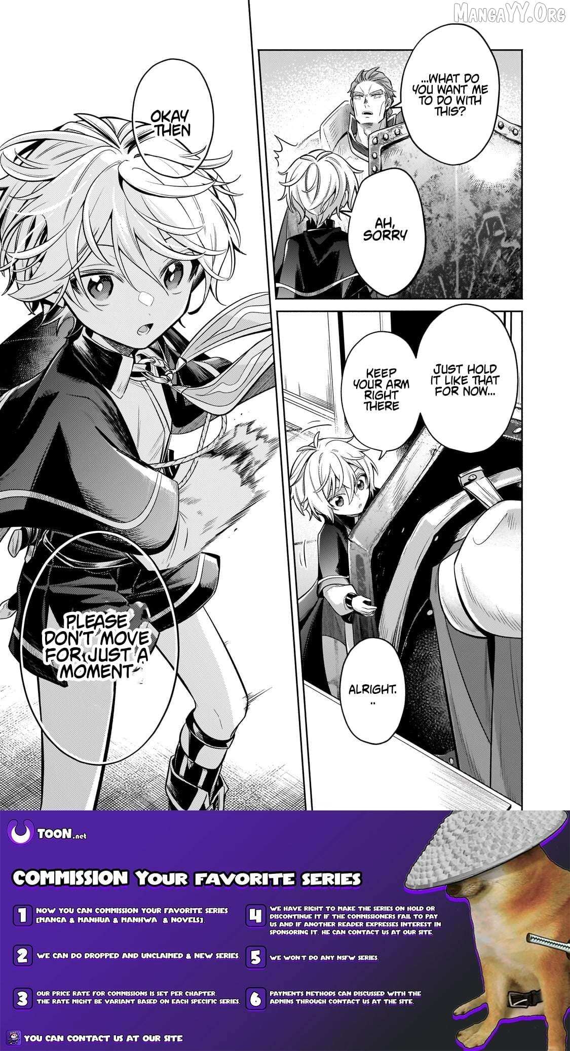 Okiraku Ryoushu no Tanoshii Ryouchi Bouei Chapter 42.2 page 11 - 