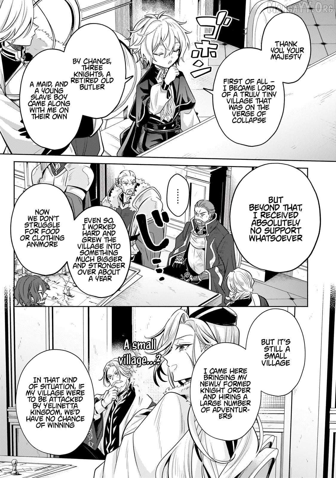 Okiraku Ryoushu no Tanoshii Ryouchi Bouei Chapter 42.2 page 3 - 