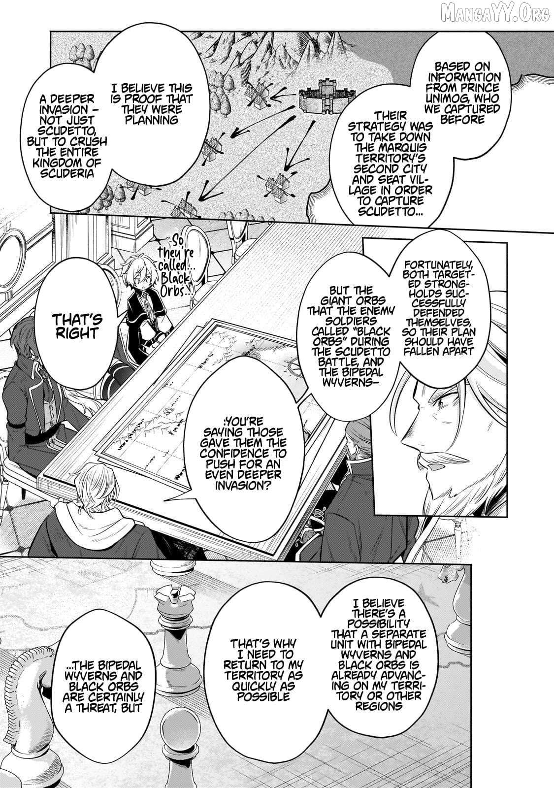 Okiraku Ryoushu no Tanoshii Ryouchi Bouei Chapter 42.2 page 5 - 