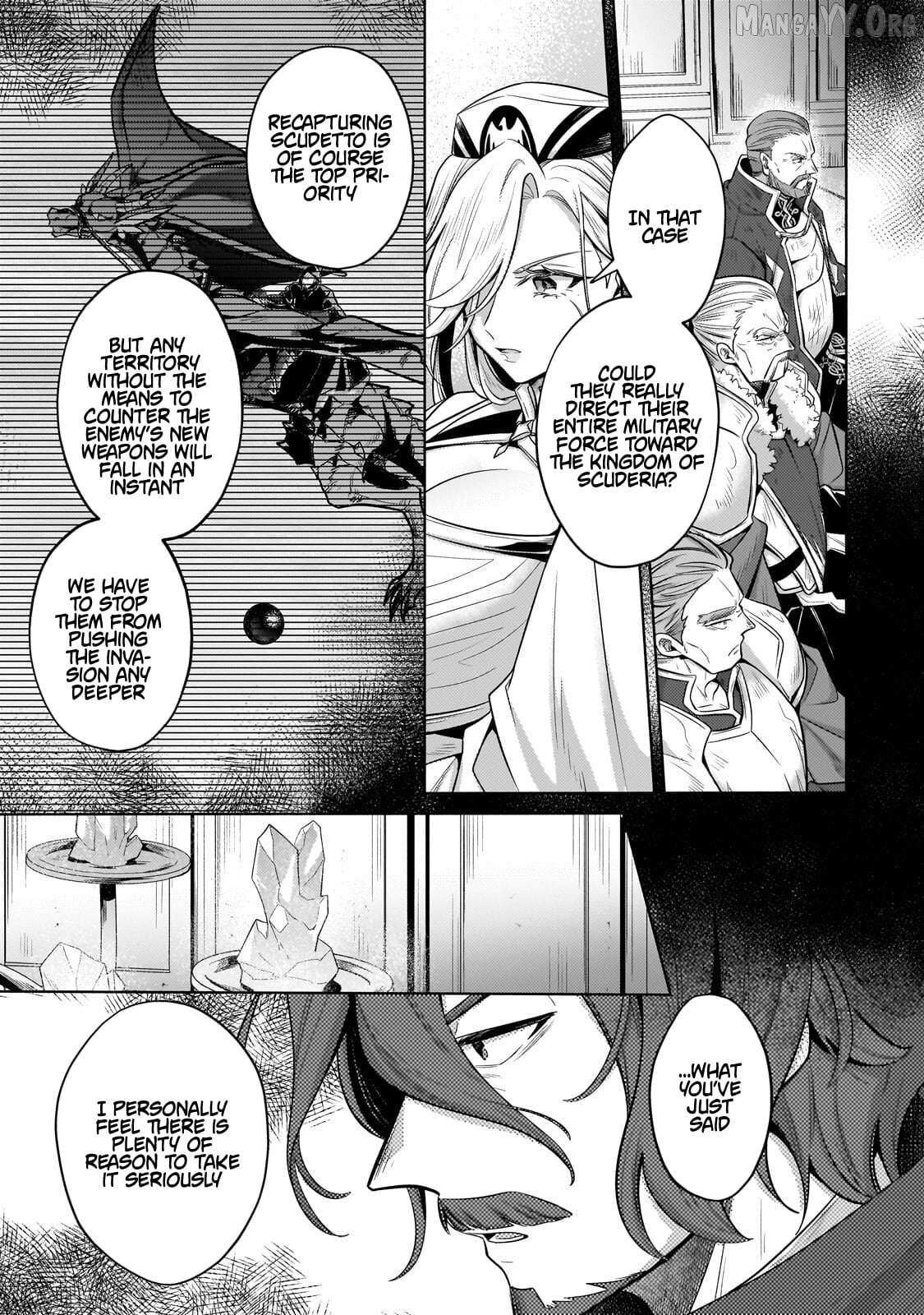 Okiraku Ryoushu no Tanoshii Ryouchi Bouei Chapter 42.2 page 7 - 