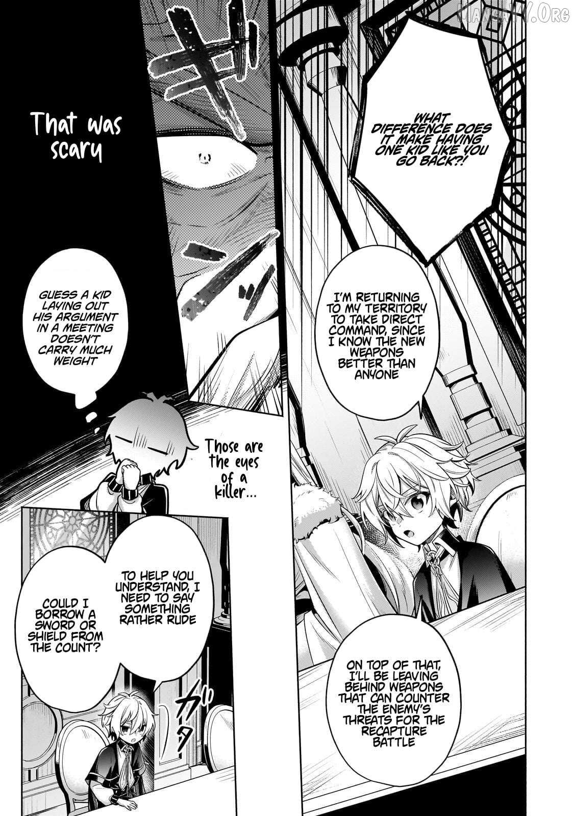 Okiraku Ryoushu no Tanoshii Ryouchi Bouei Chapter 42.2 page 9 - 