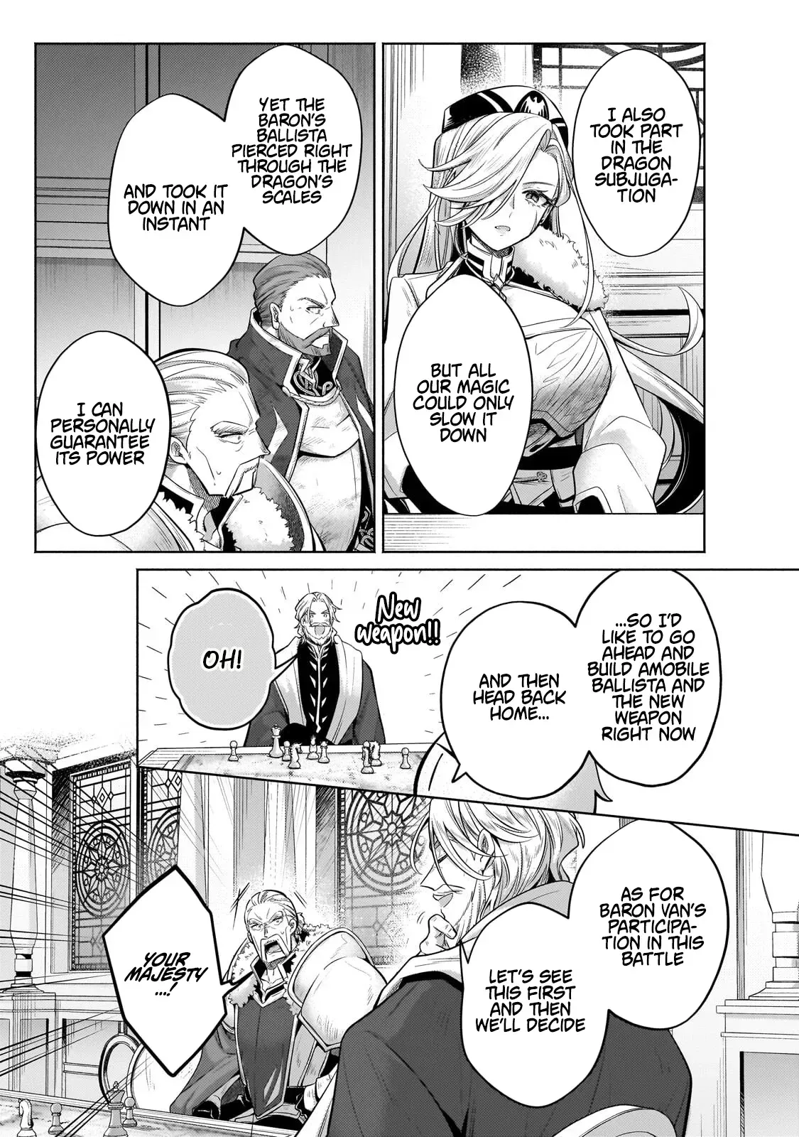 Okiraku Ryoushu no Tanoshii Ryouchi Bouei Chapter 42.3 page 4 - 