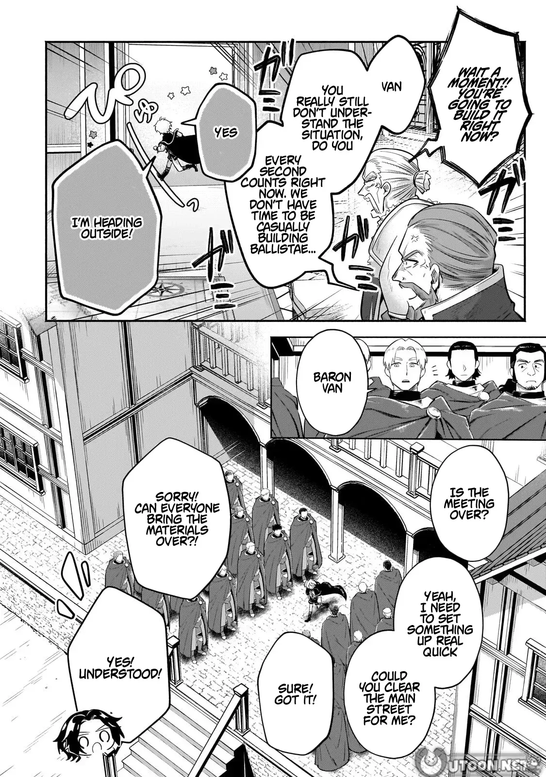 Okiraku Ryoushu no Tanoshii Ryouchi Bouei Chapter 42.3 page 5 - 