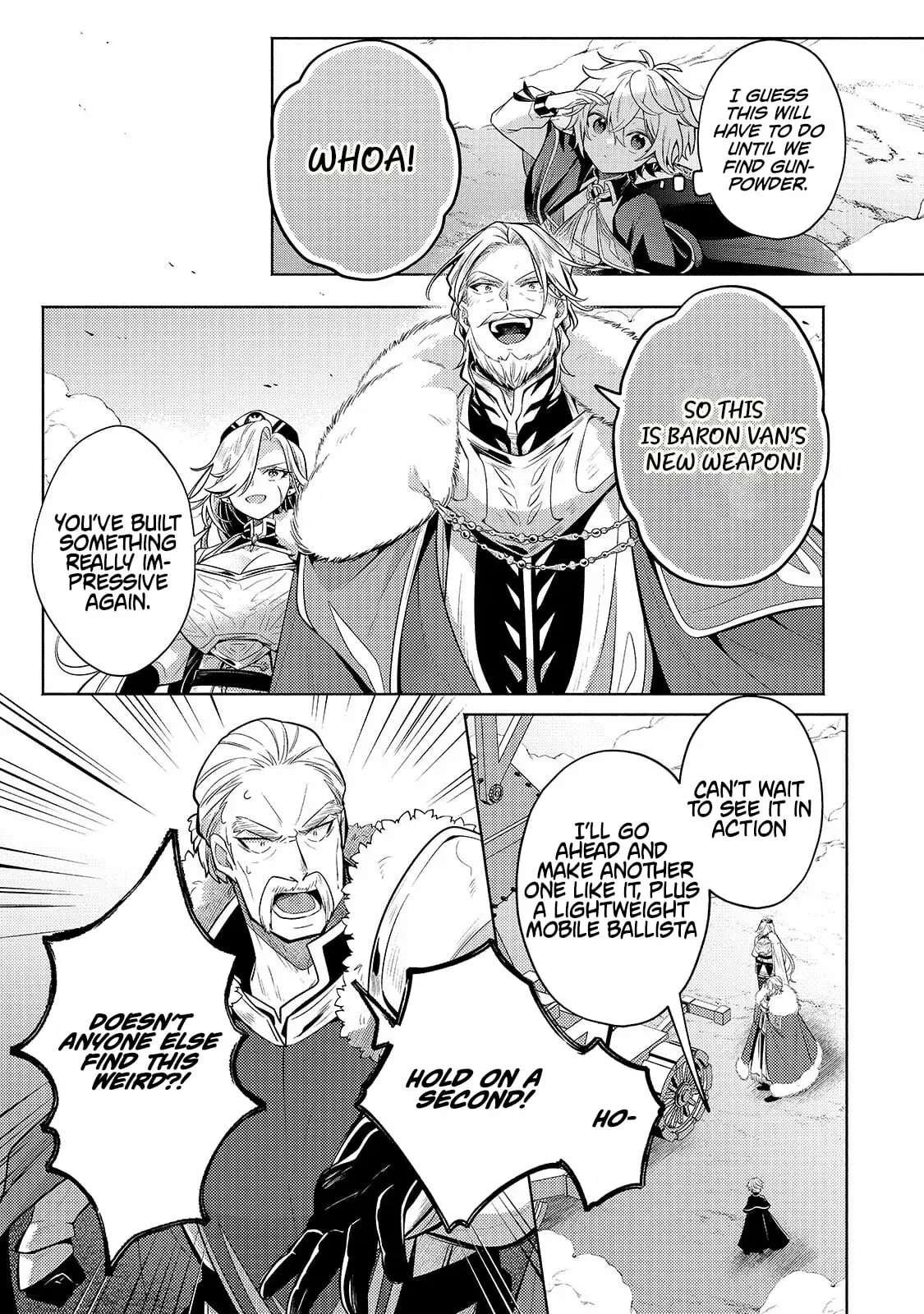 Okiraku Ryoushu no Tanoshii Ryouchi Bouei Chapter 43.1 page 3 - 