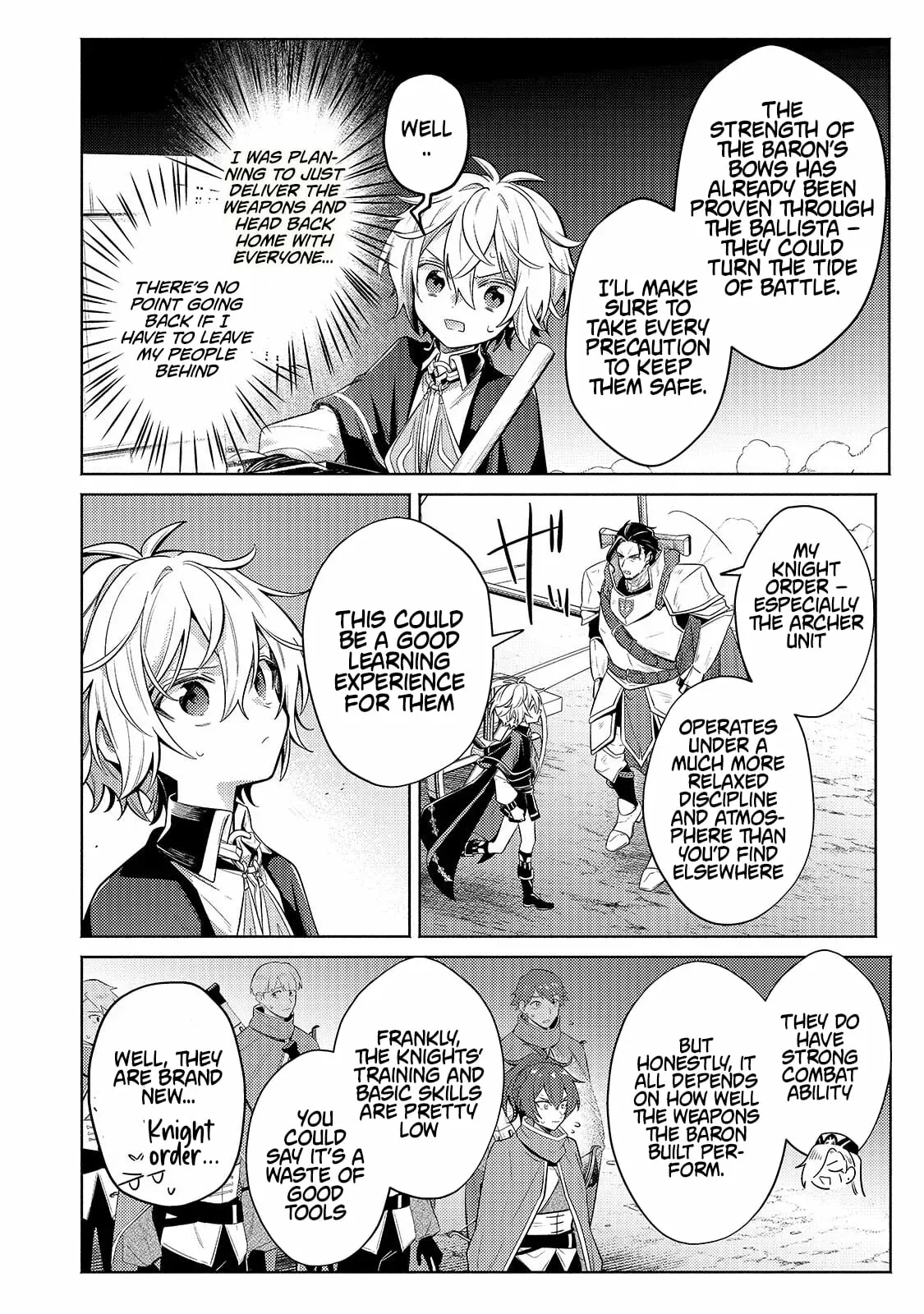 Okiraku Ryoushu no Tanoshii Ryouchi Bouei Chapter 43.1 page 6 - 
