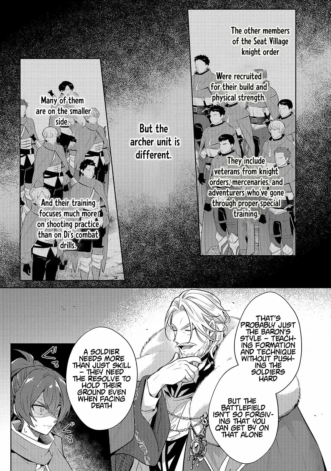 Okiraku Ryoushu no Tanoshii Ryouchi Bouei Chapter 43.1 page 7 - 
