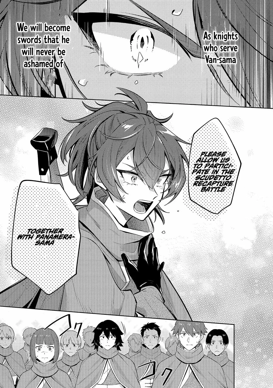 Okiraku Ryoushu no Tanoshii Ryouchi Bouei Chapter 43.1 page 9 - 
