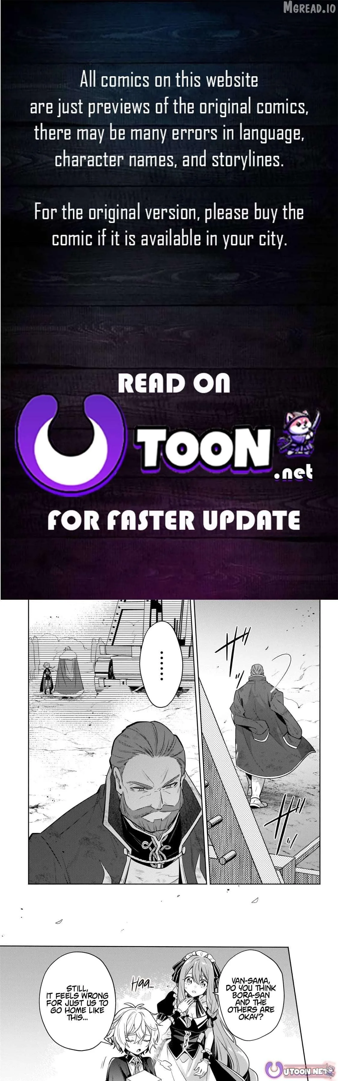 Okiraku Ryoushu no Tanoshii Ryouchi Bouei Chapter 43.2 page 1 - 