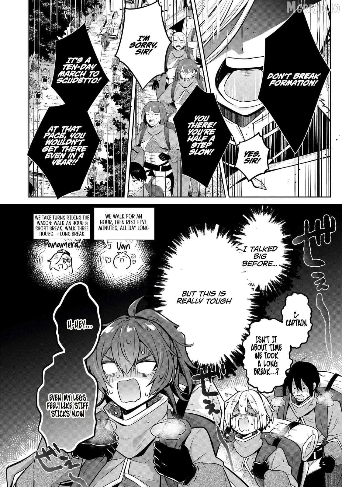Okiraku Ryoushu no Tanoshii Ryouchi Bouei Chapter 43.2 page 3 - 