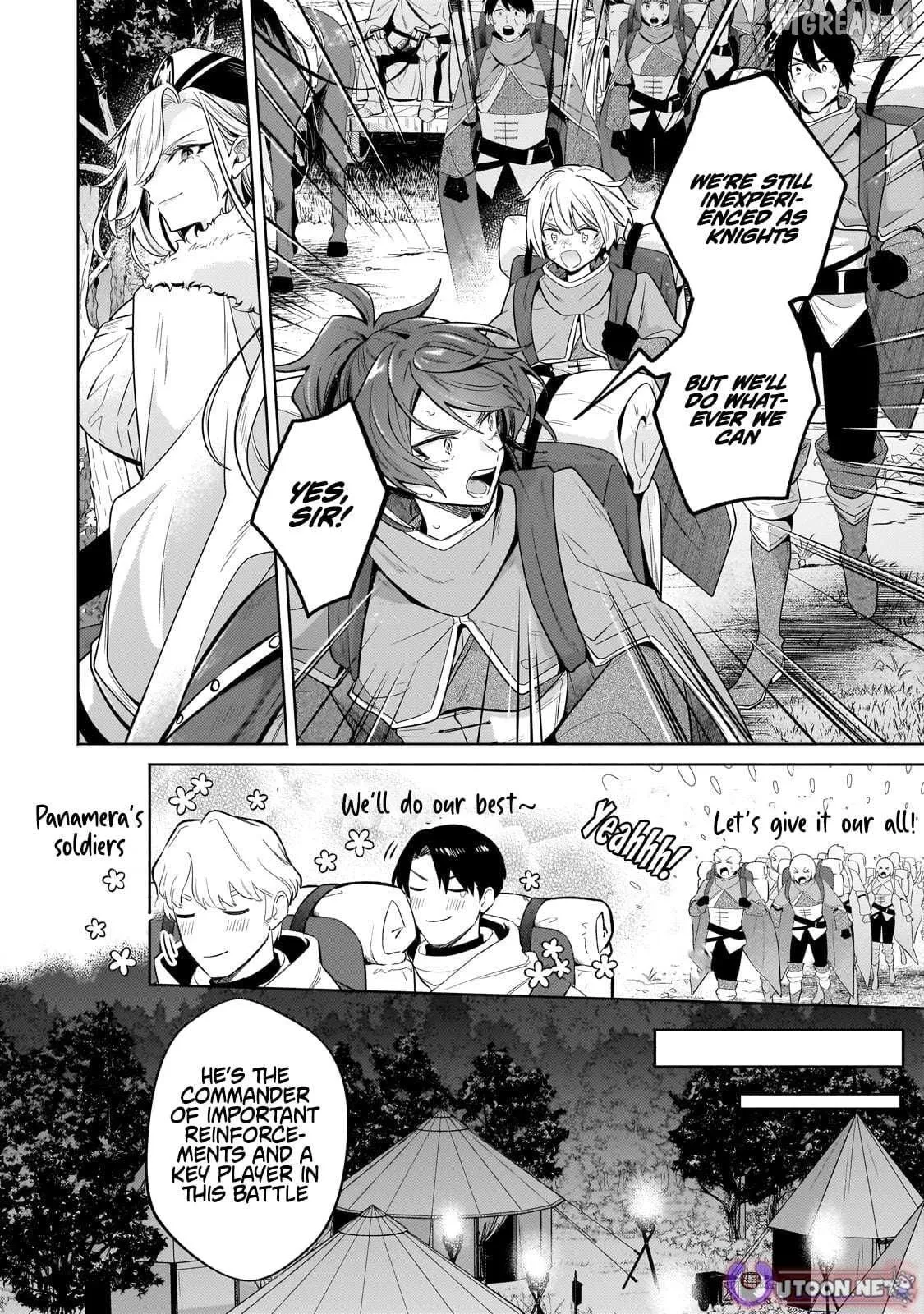 Okiraku Ryoushu no Tanoshii Ryouchi Bouei Chapter 43.2 page 5 - 